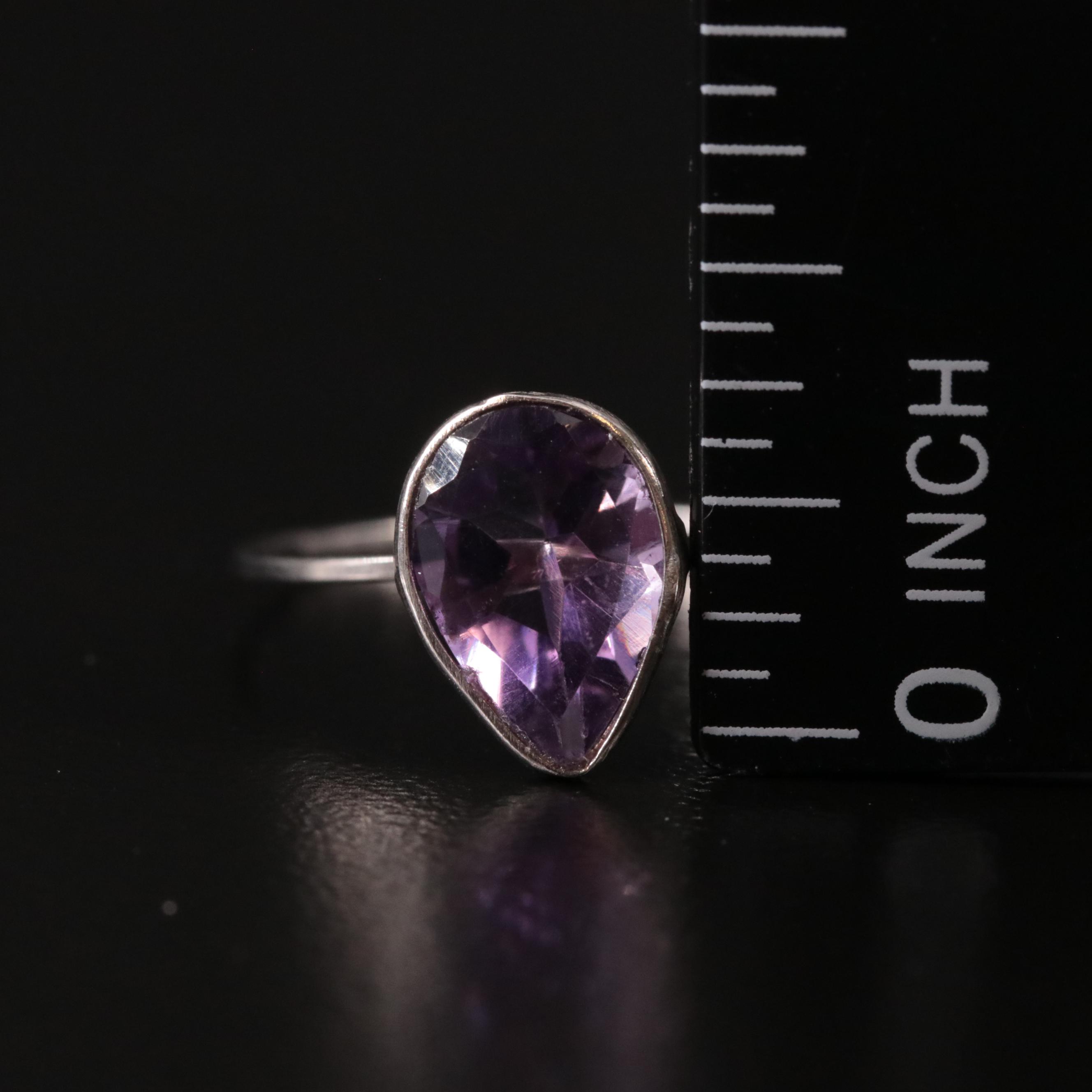 14K Amethyst Ring