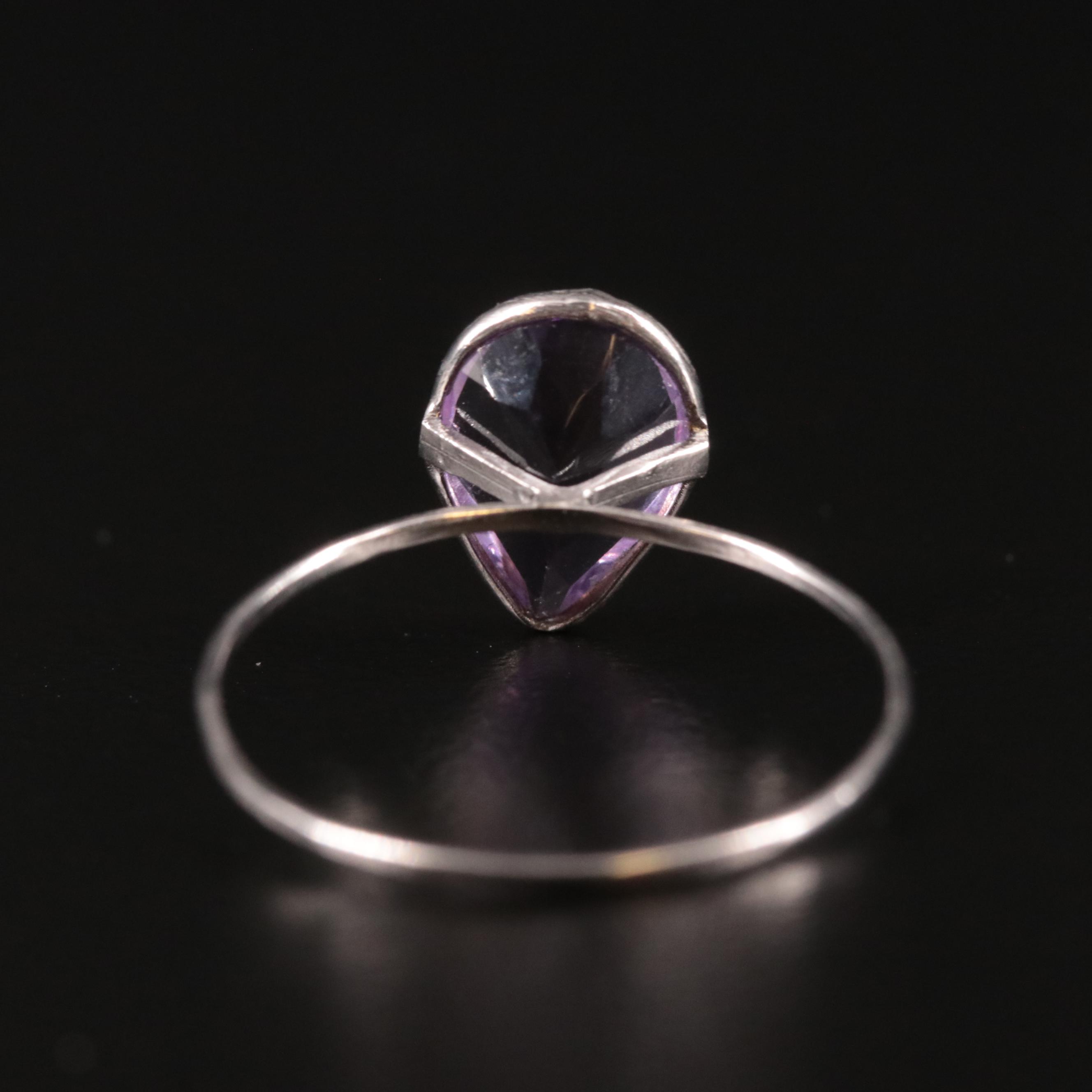 14K Amethyst Ring