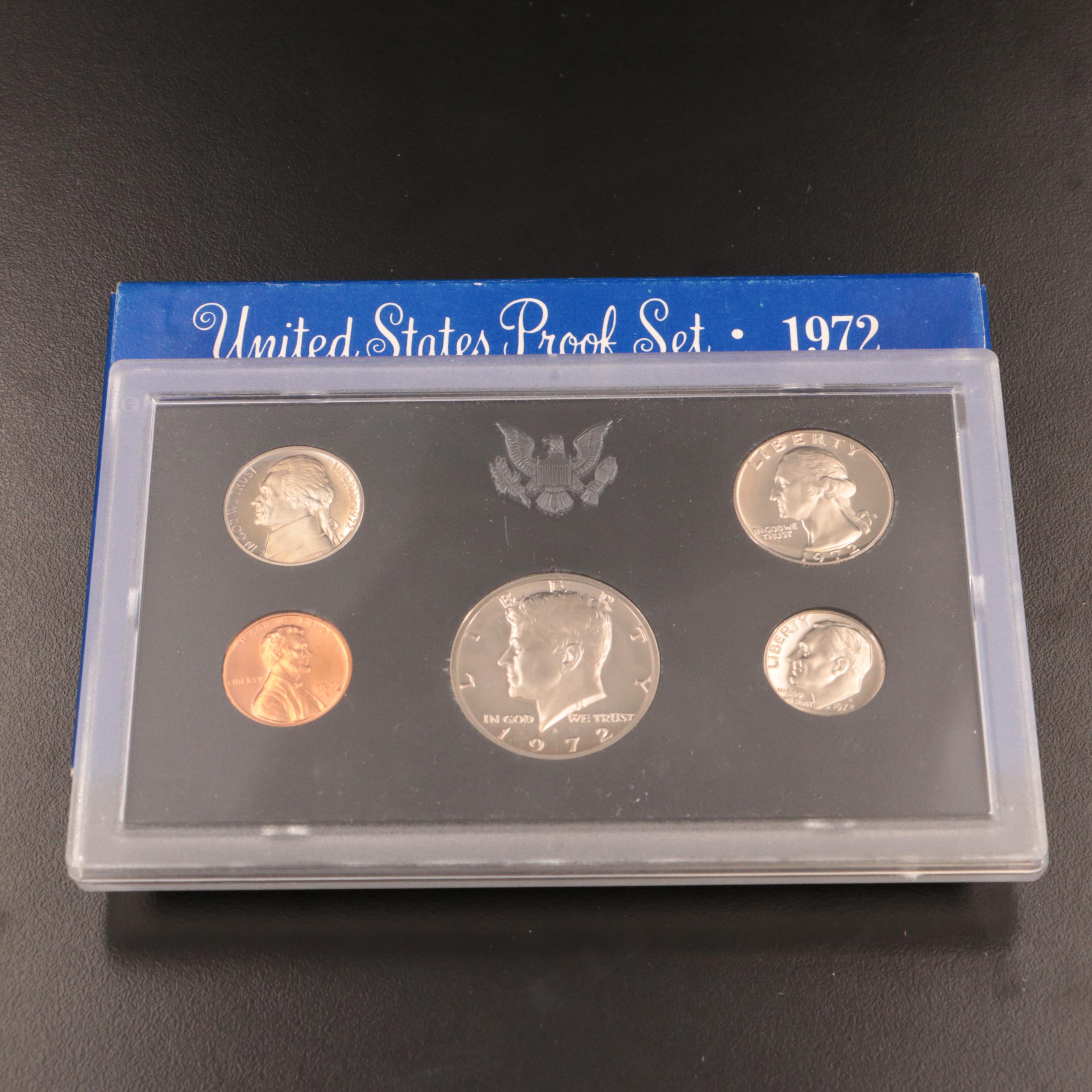 Thirty-Three U.S. Mint Proof Sets, 1970s and 1980s