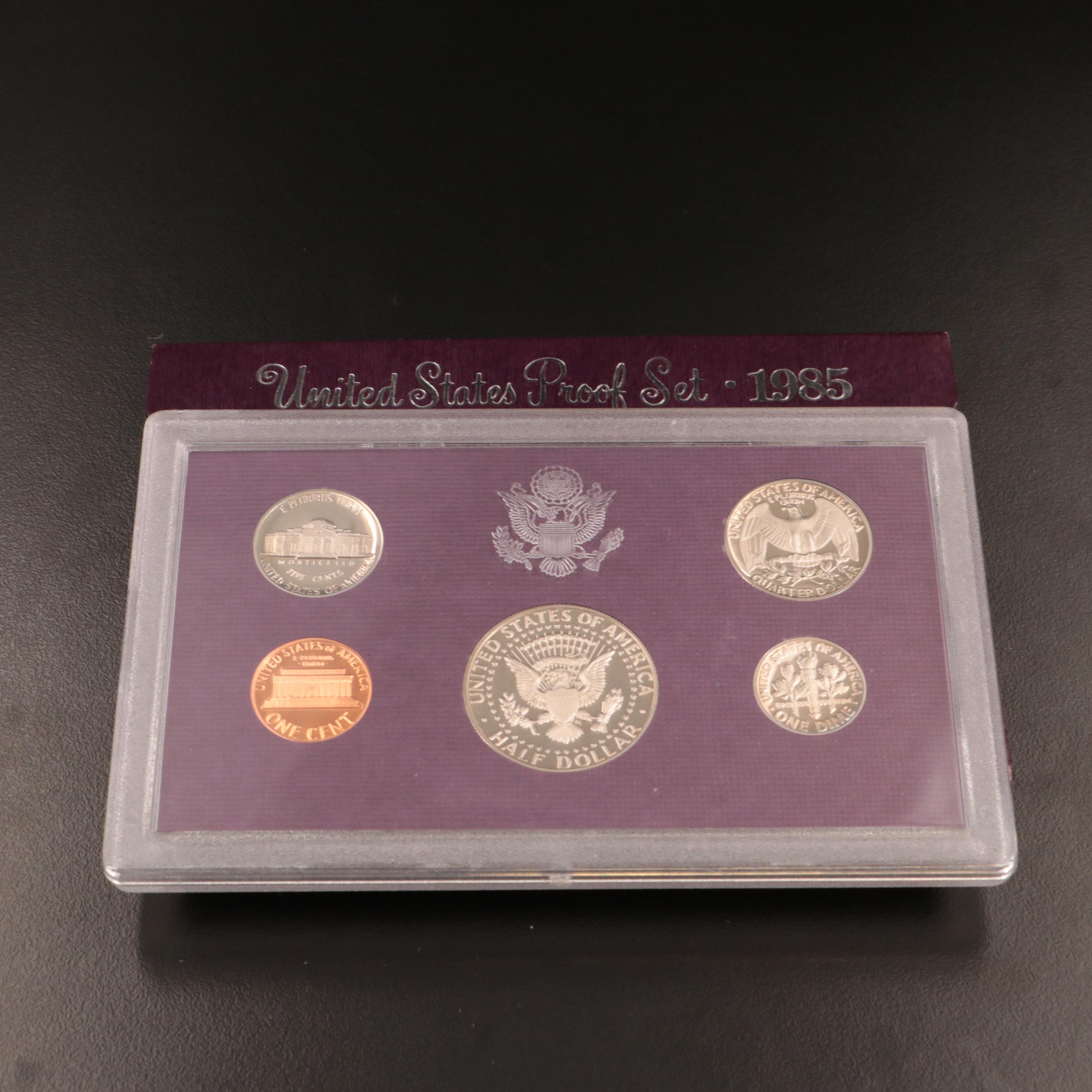 Thirty-Three U.S. Mint Proof Sets, 1970s and 1980s