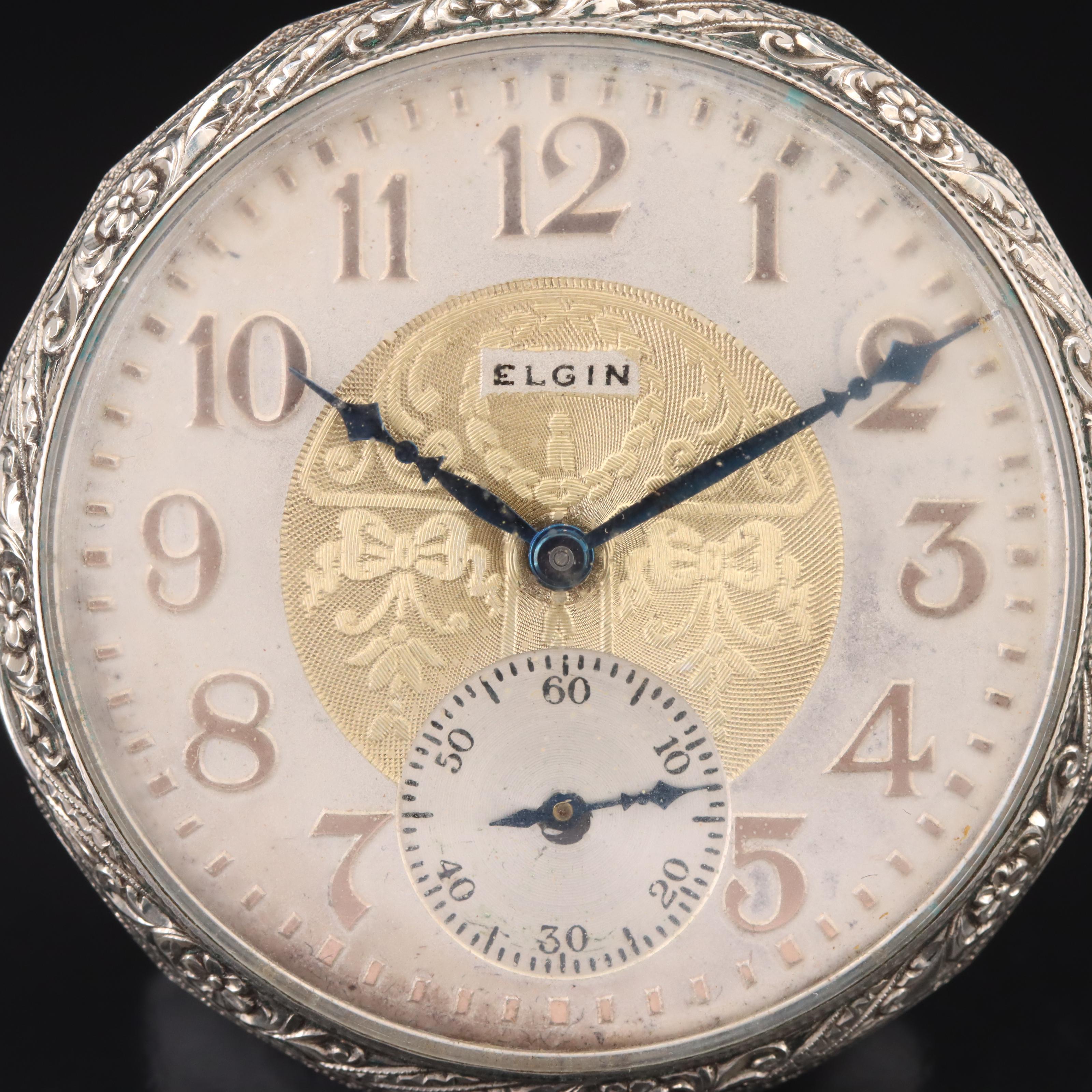 1922 Elgin Gold-Filled Pocket Watch