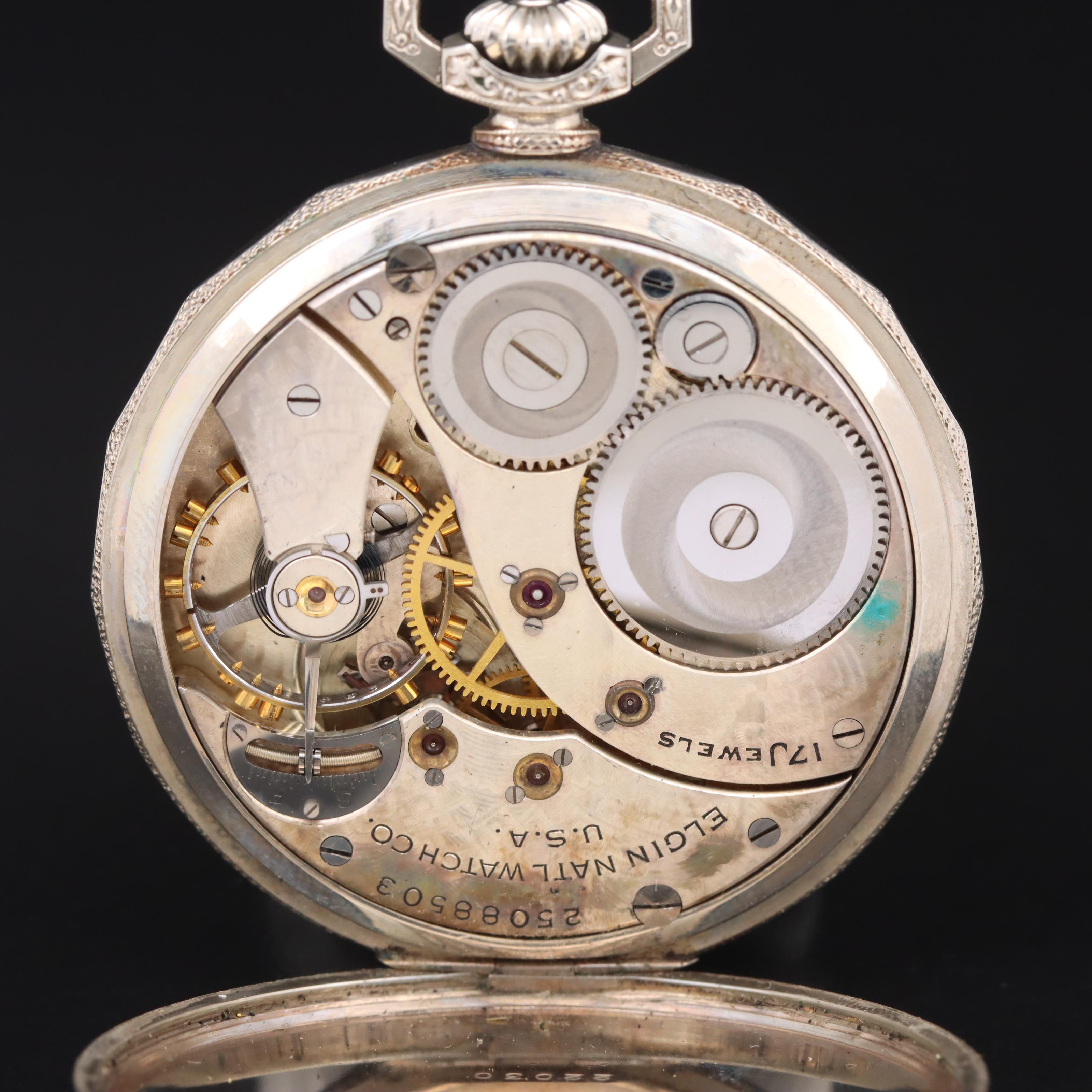 1922 Elgin Gold-Filled Pocket Watch