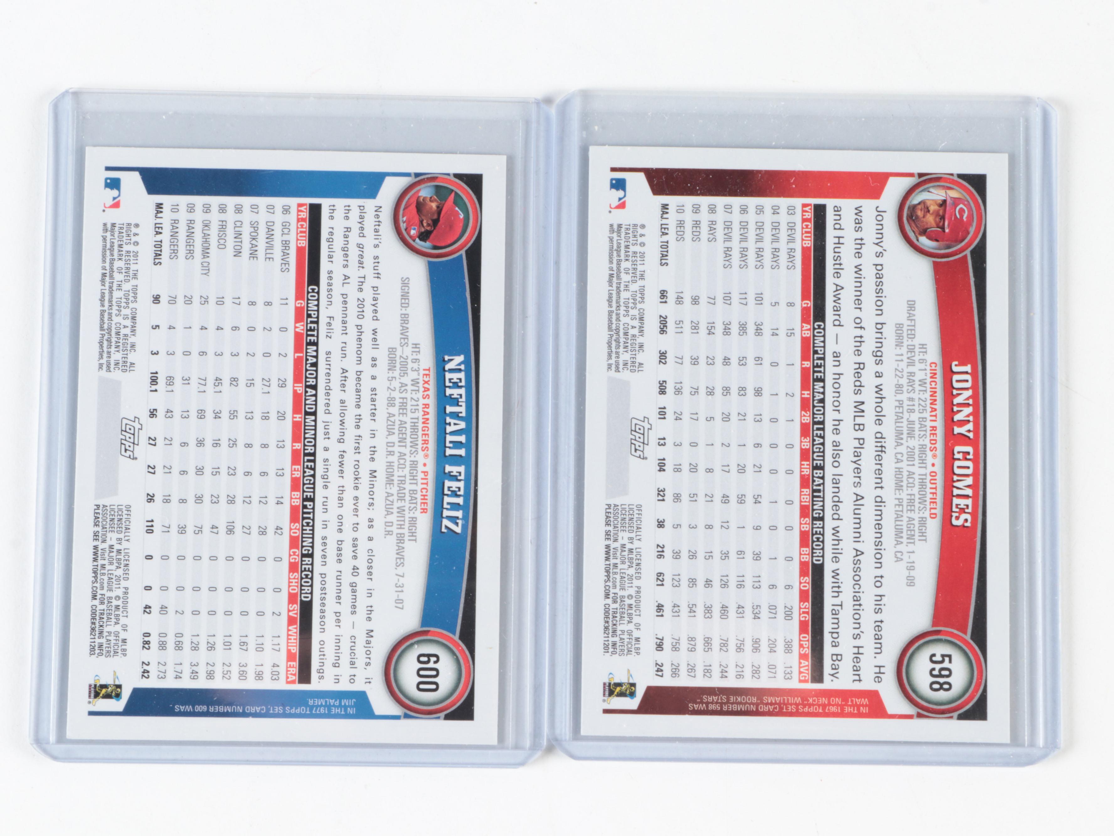 Topps and More Baseball, Non Sports Cards with HOF, Presidents, 1960s–2000s