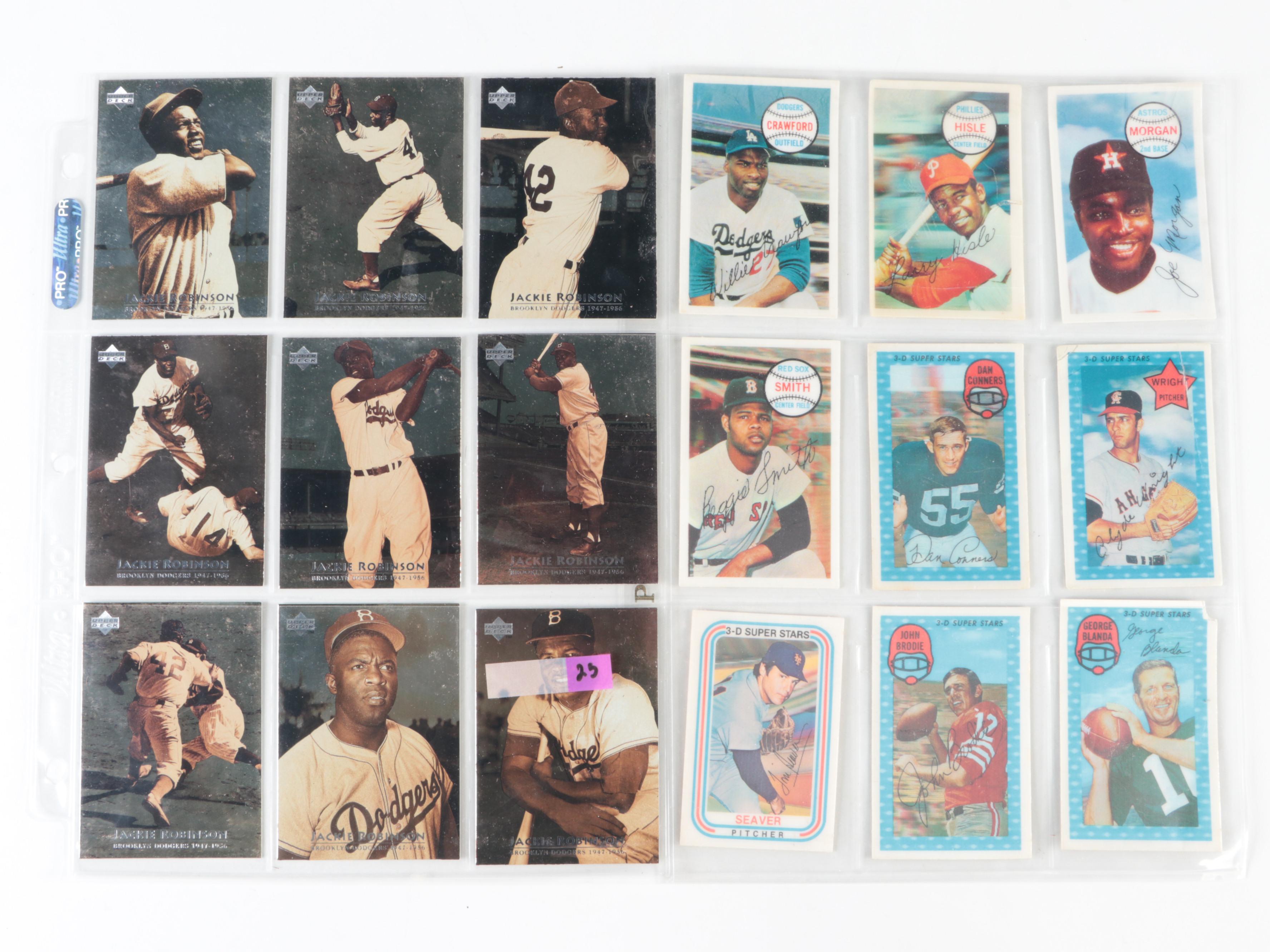 Topps and More Baseball, Non Sports Cards with HOF, Presidents, 1960s–2000s