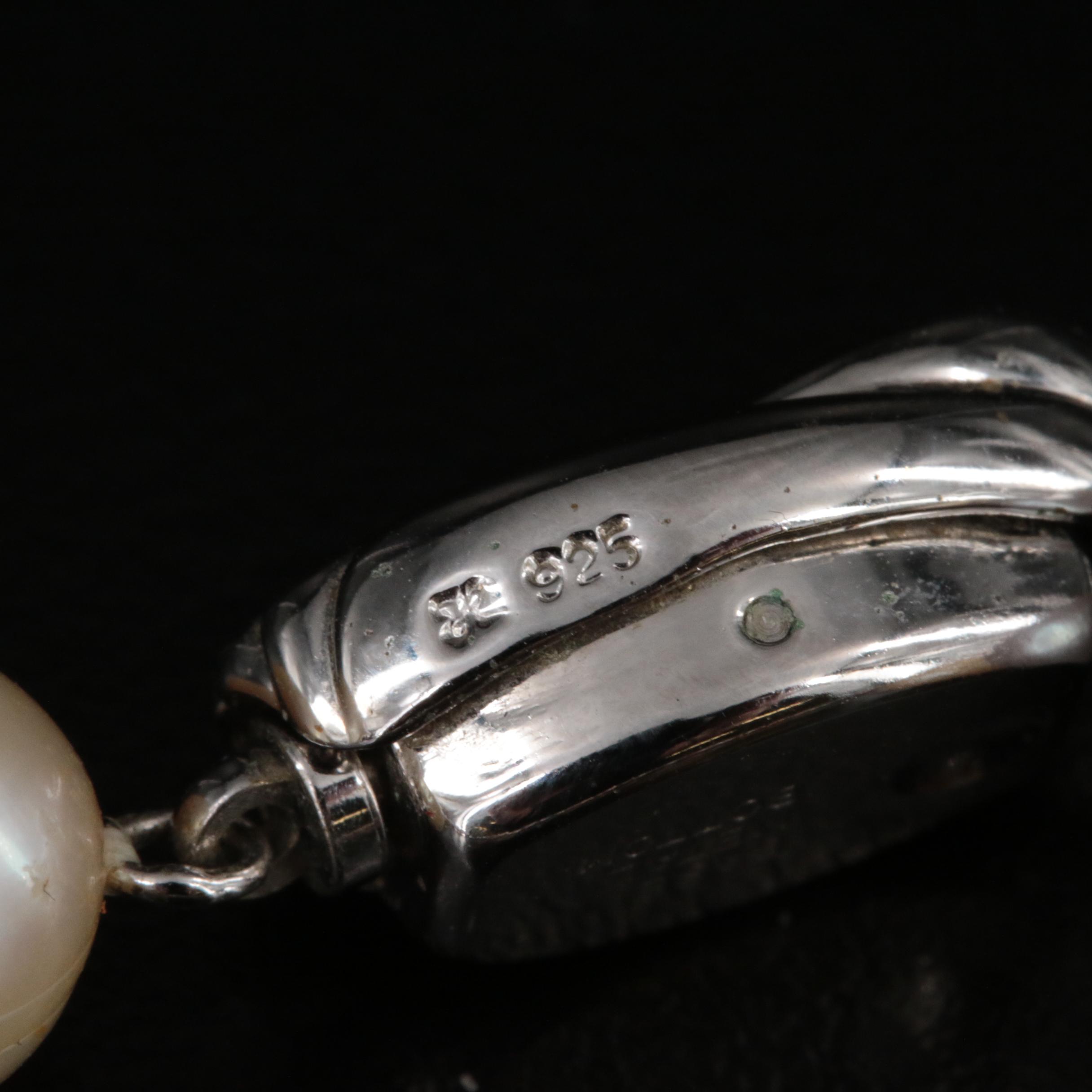 Sterling Pearl, Blue Lace Agate and Topaz Necklaces and Bracelets