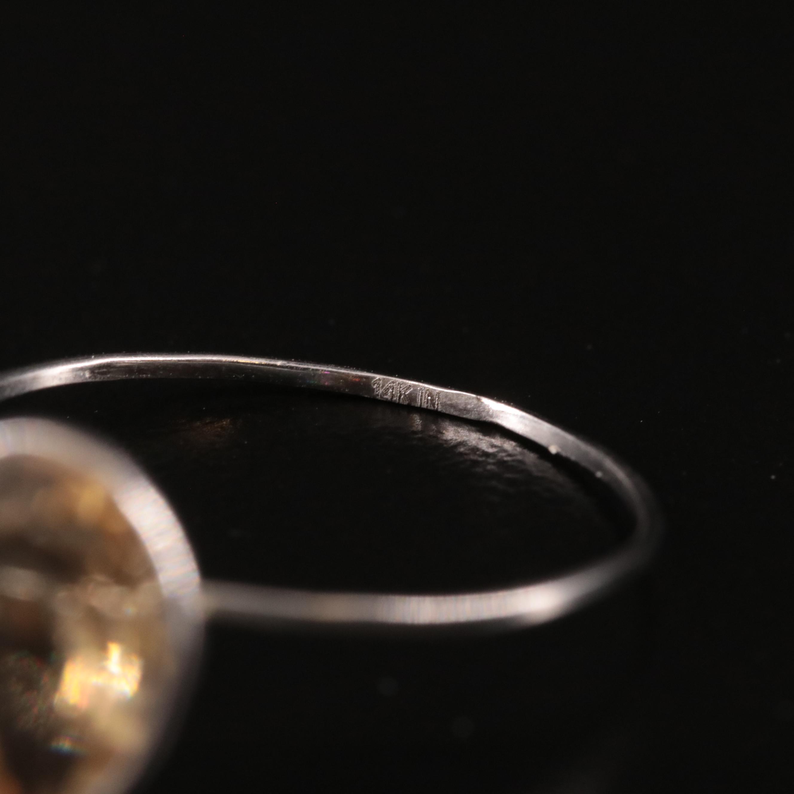 14K Citrine Ring
