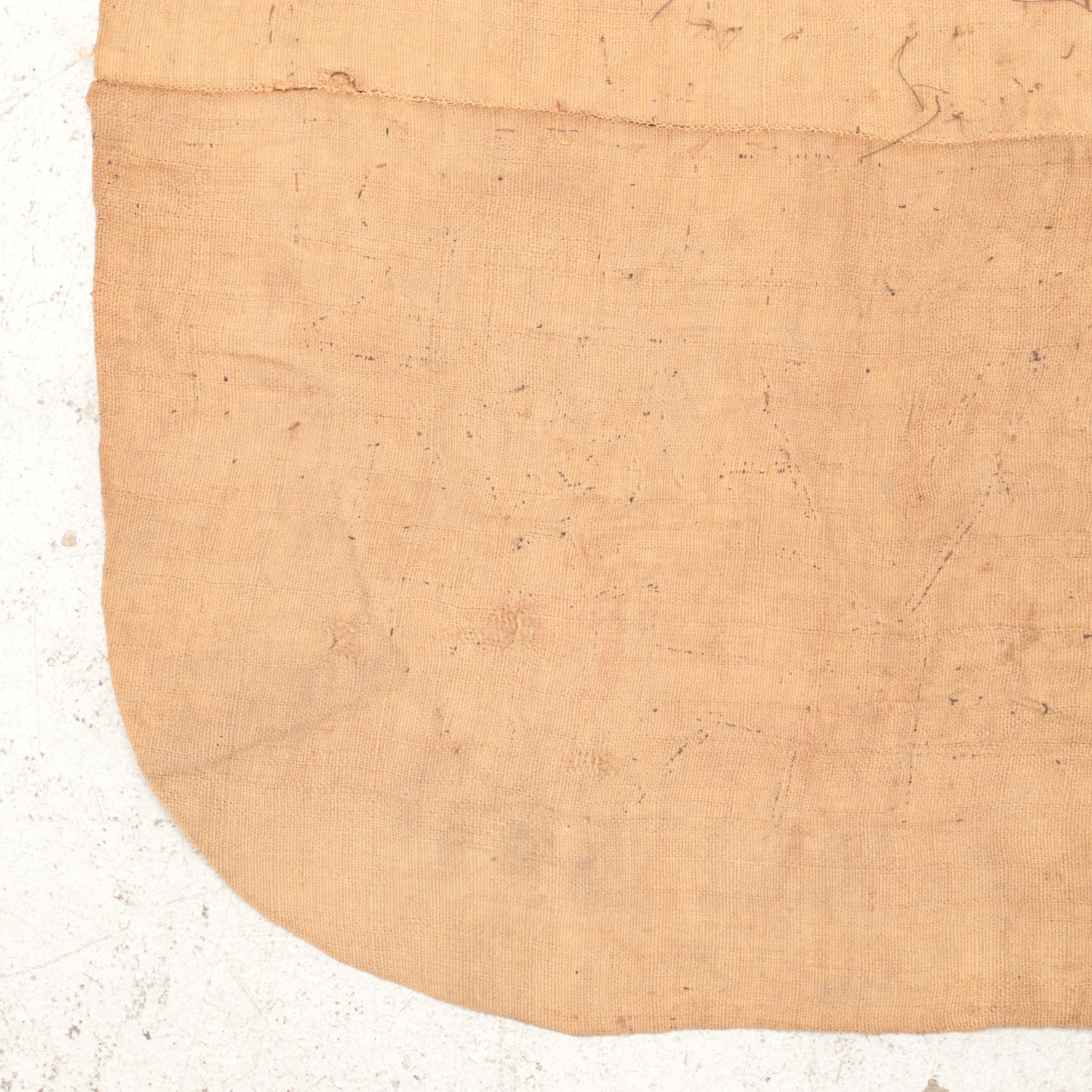 Kuba Woven Raffia Cloth Skirt Fragments