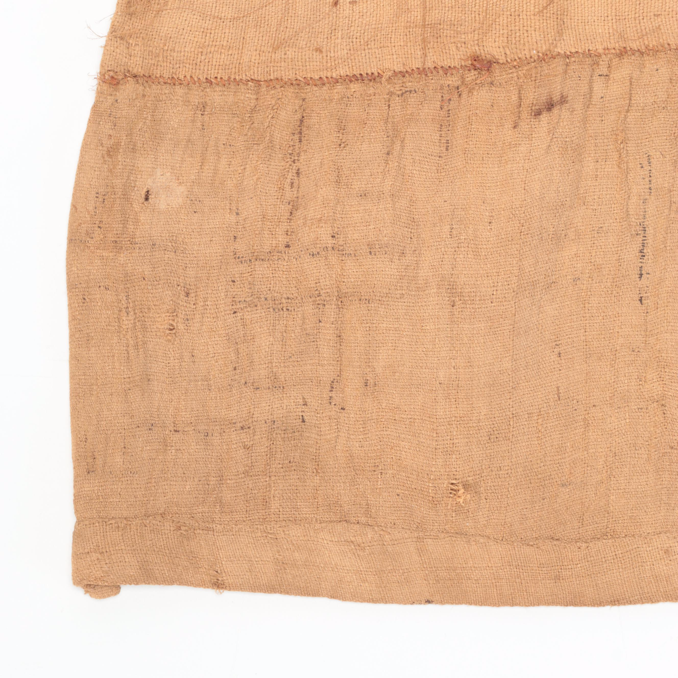 Kuba Woven Raffia Cloth Skirt Fragments