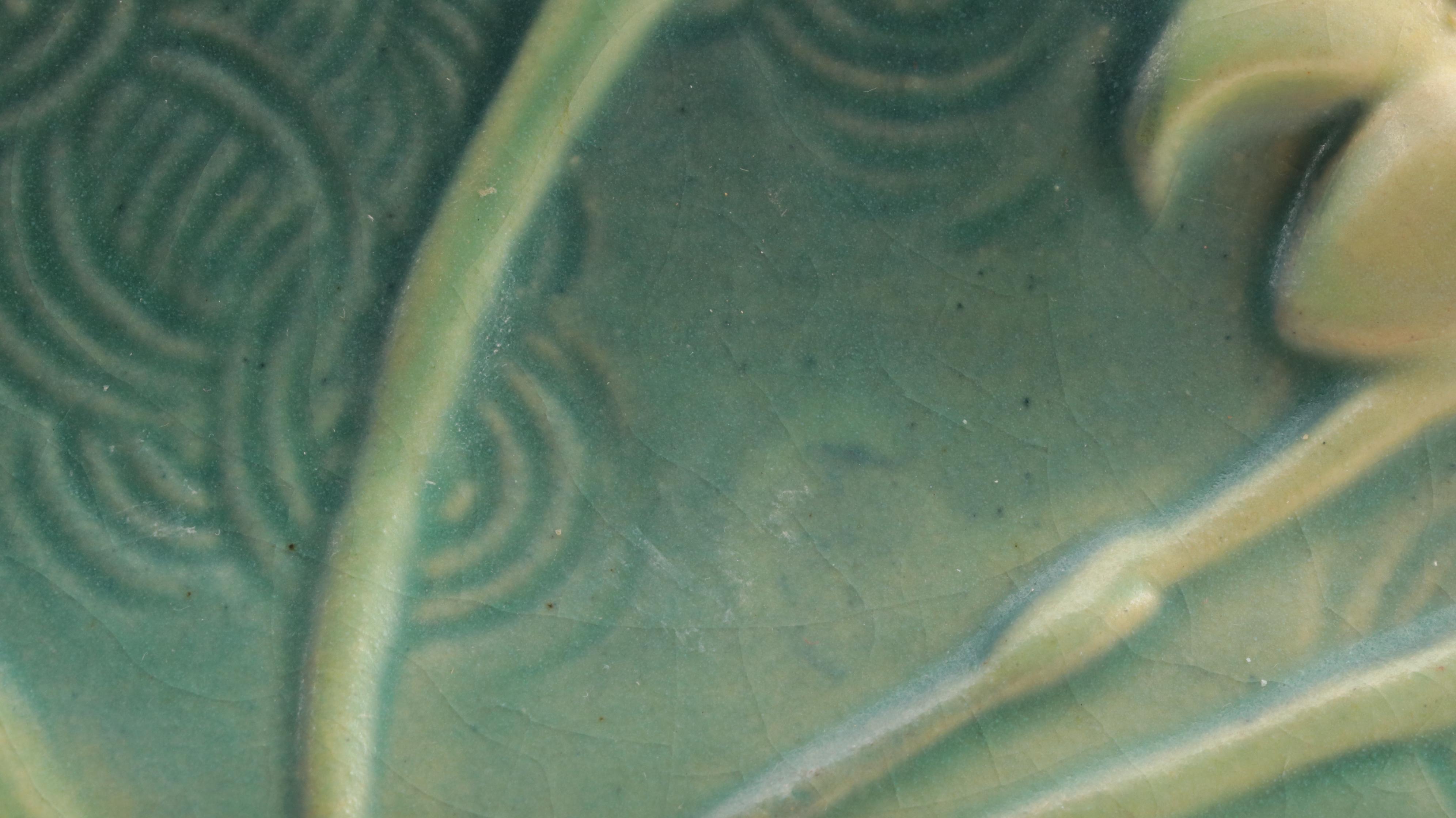 Roseville Pottery "Zephyr Lily" Planter and Vases with "Foxglove" Candlesticks