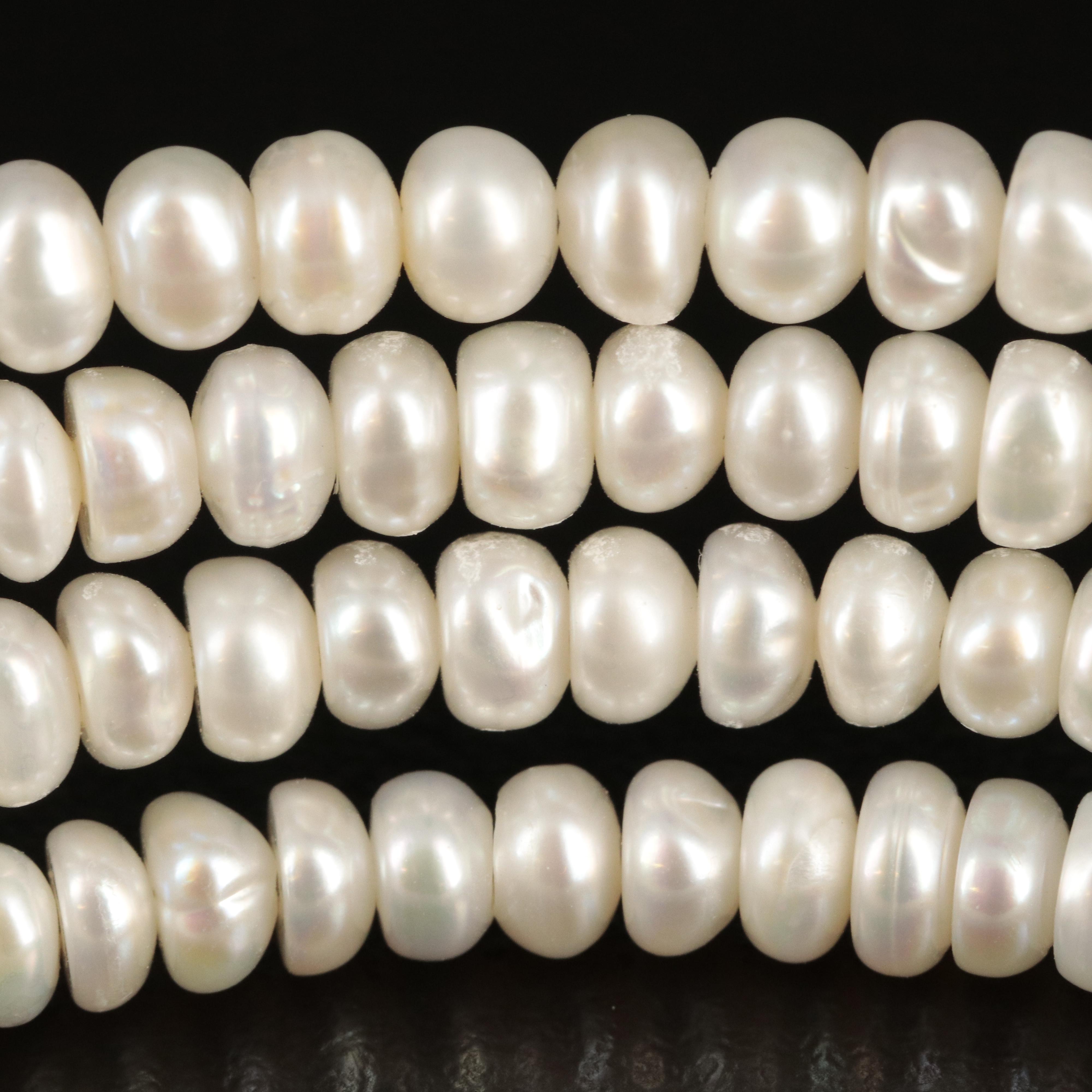 14K Pearl Collar