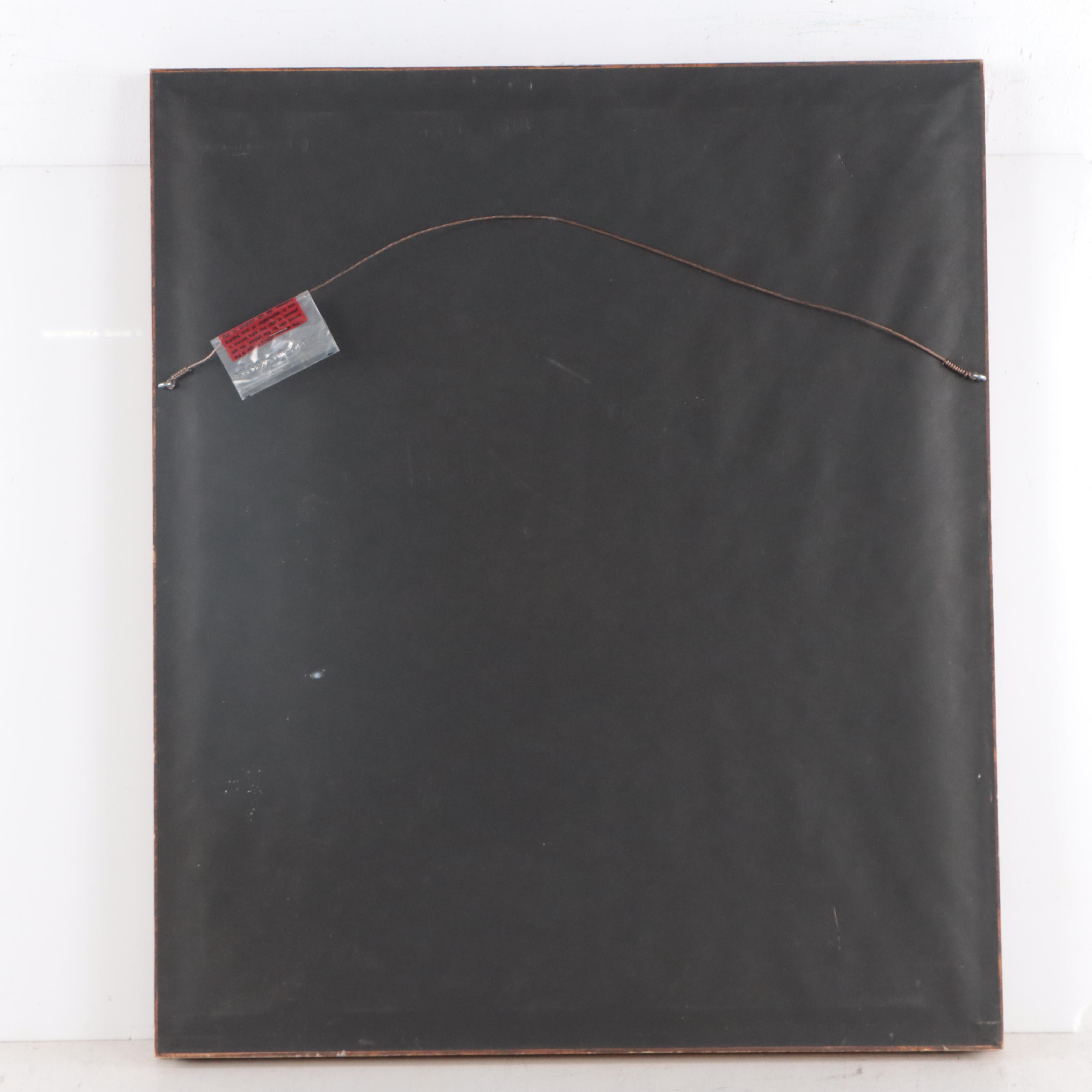 Nesa Treibitz Halftone of a Rabbi "Meditation"