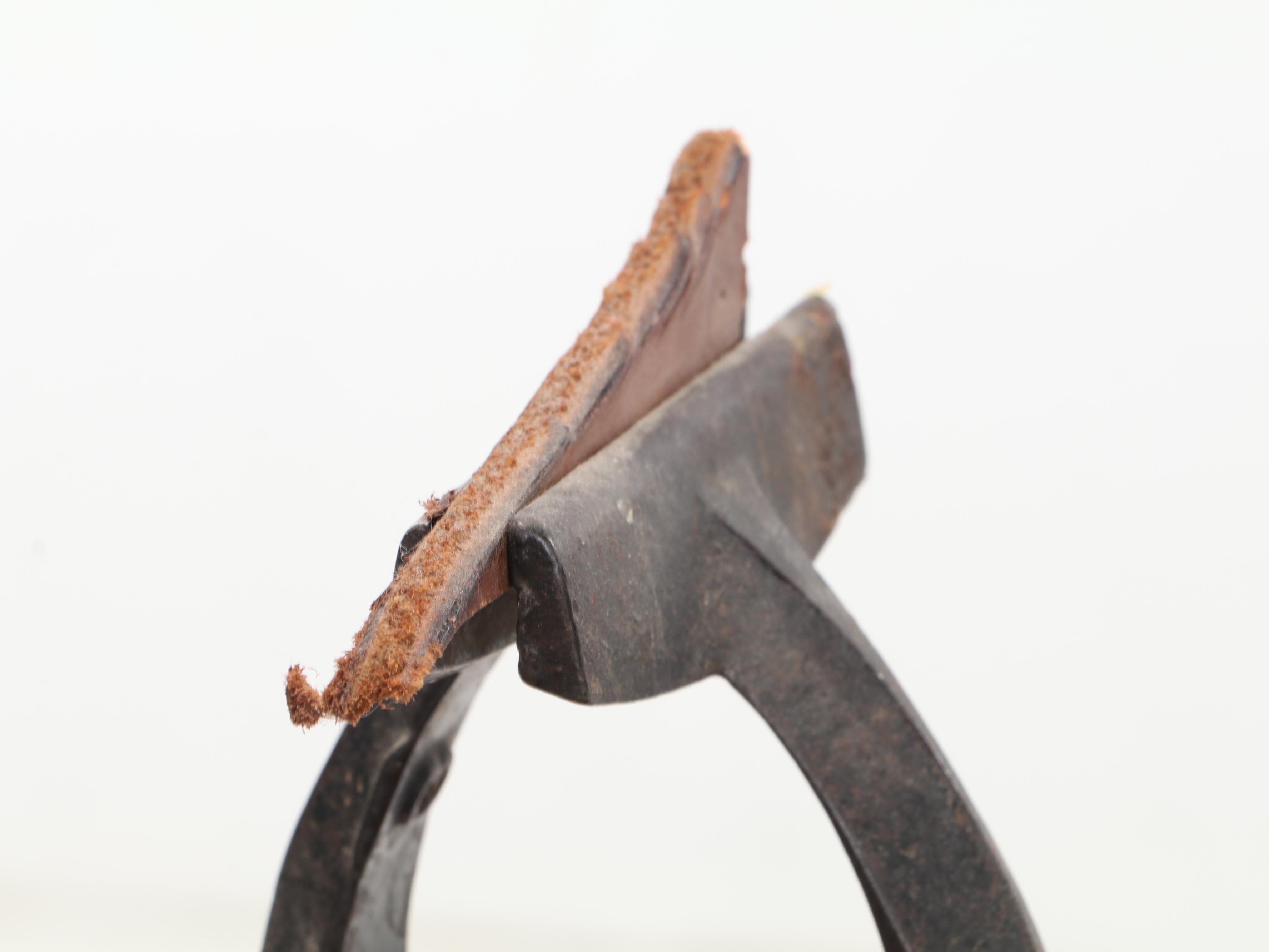 Late Victorian Cobbler's Cast Iron Shoe Forms With Assorted Hand Tools