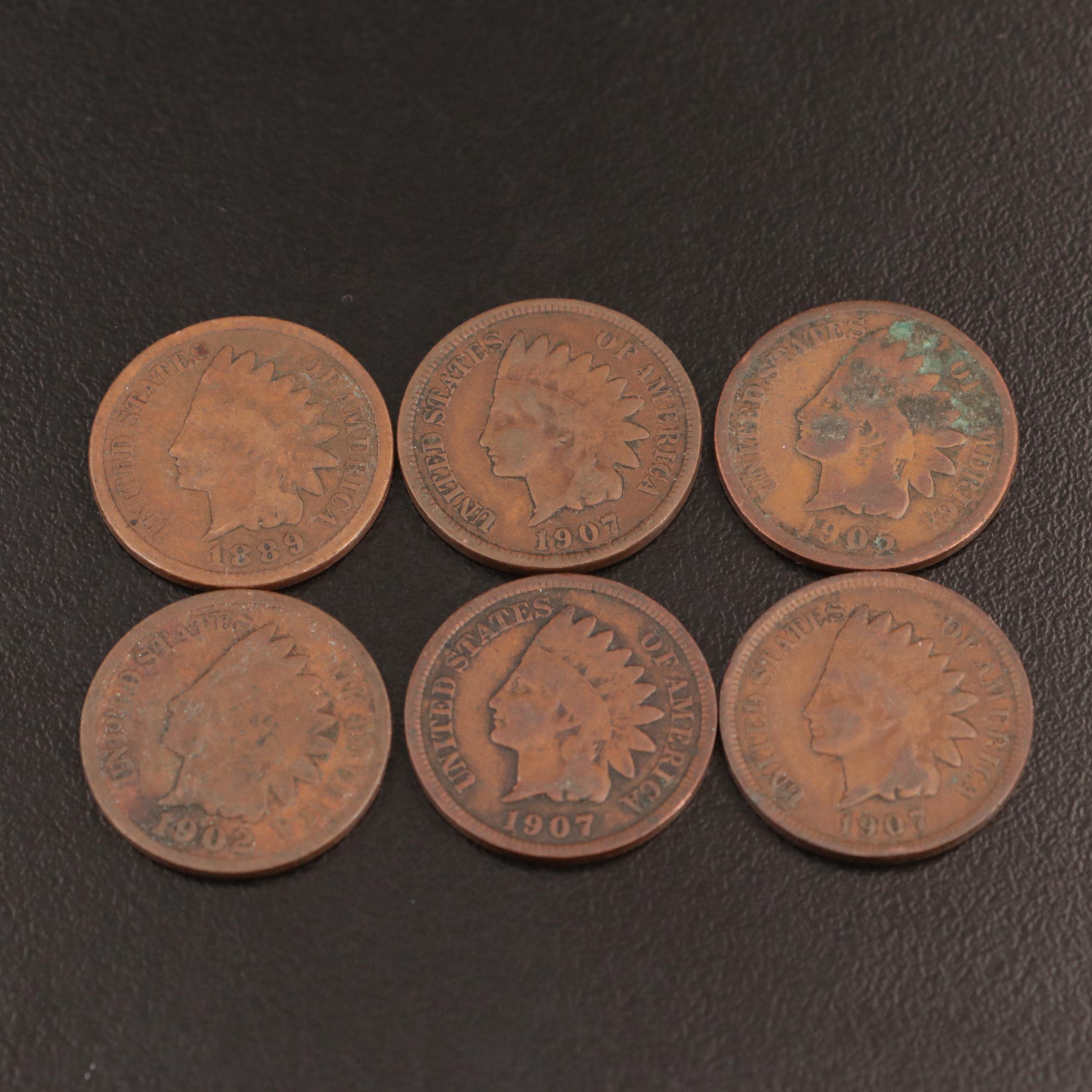 One Hundred-Fifty Indian Head Cents, Dated 1880-1909