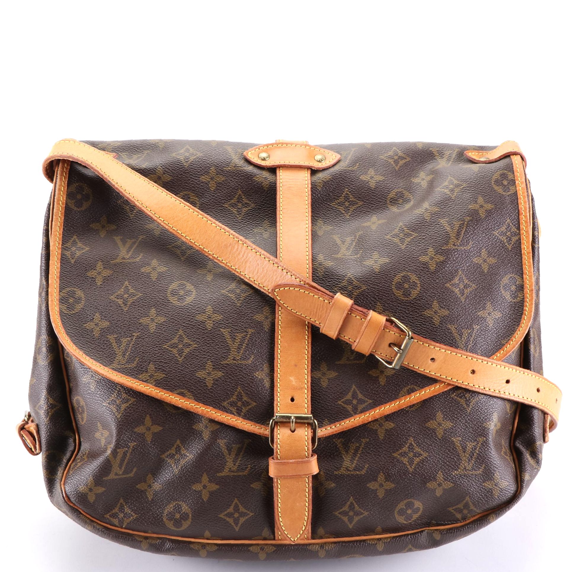 Louis Vuitton Saumur 35 in Monogram Canvas