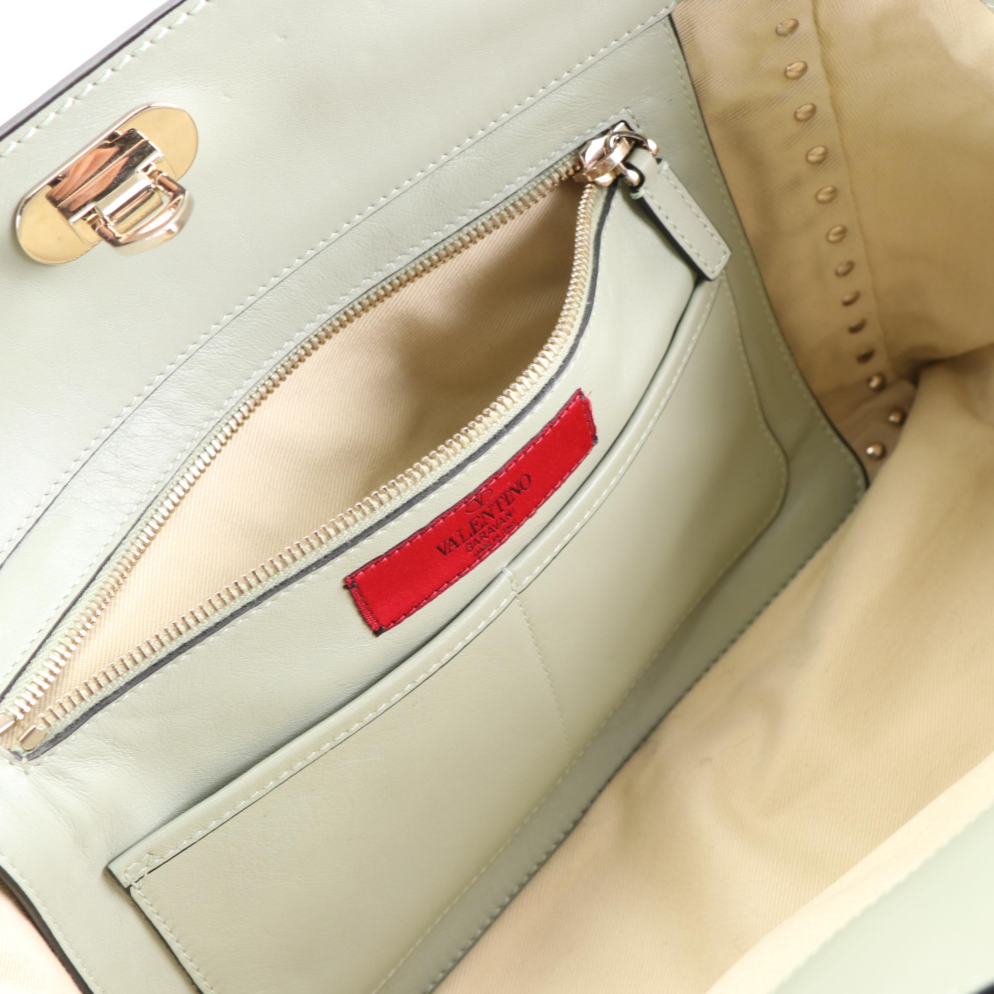 Valentino Medium Rockstud Tote in Soft Leather