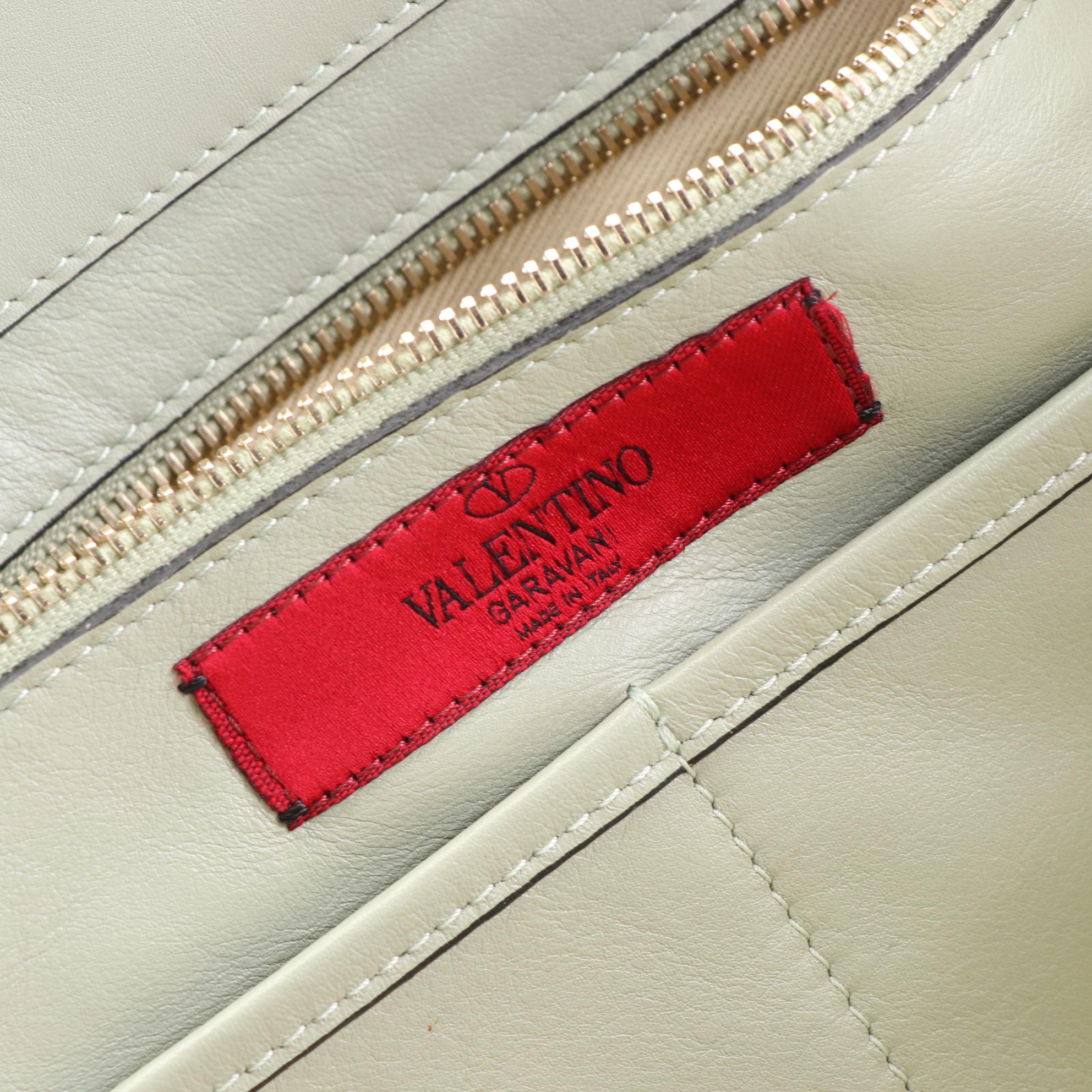 Valentino Medium Rockstud Tote in Soft Leather