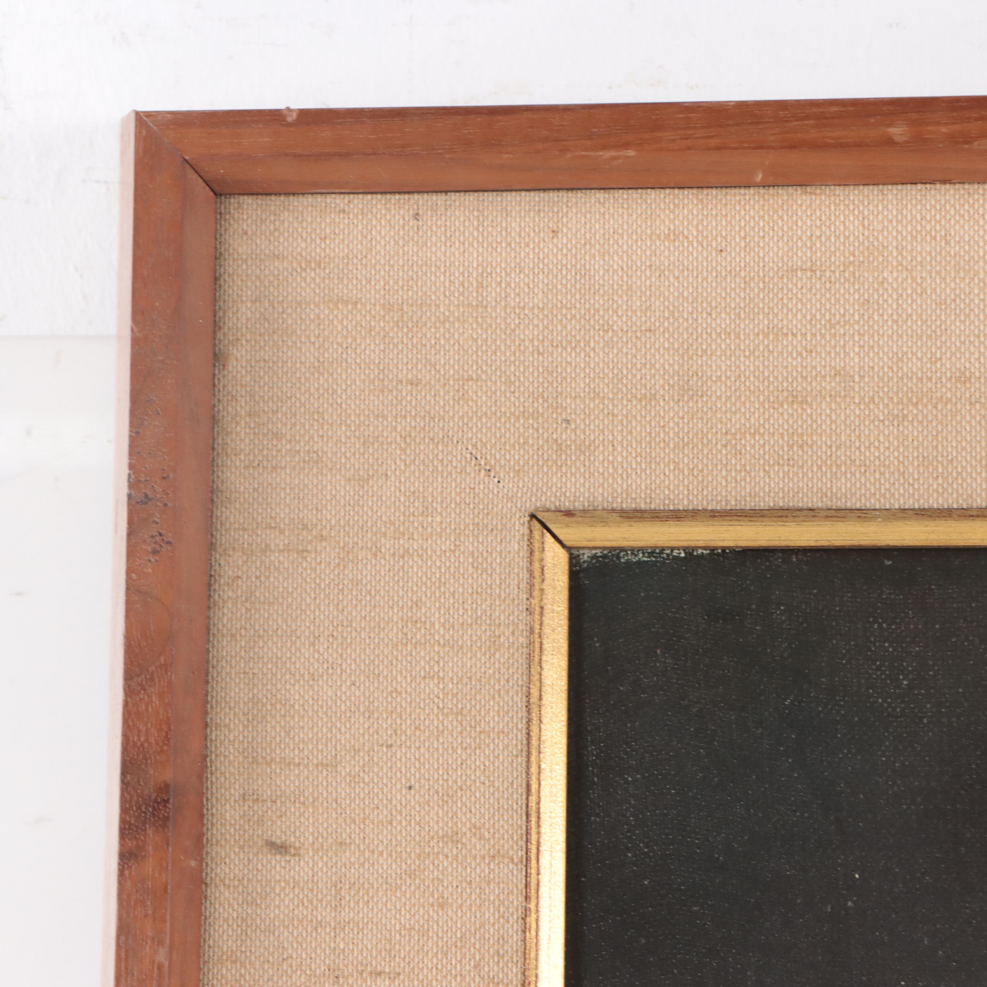 Louis Spiegel Genre Oil Painting "Rabbinical Discussion"