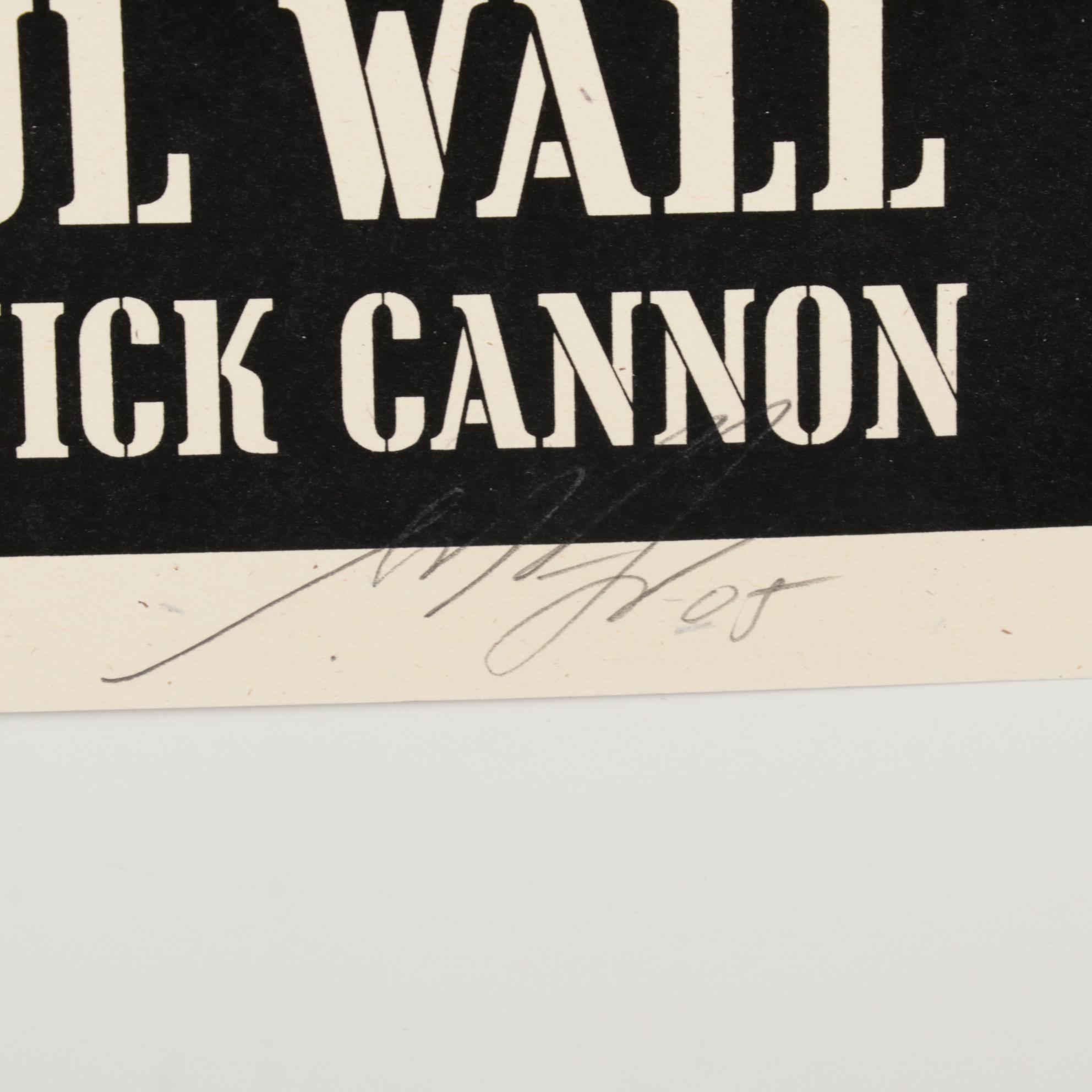 Shepard Fairey Serigraph for Boost Mobile Rock Corps Concert, 2005