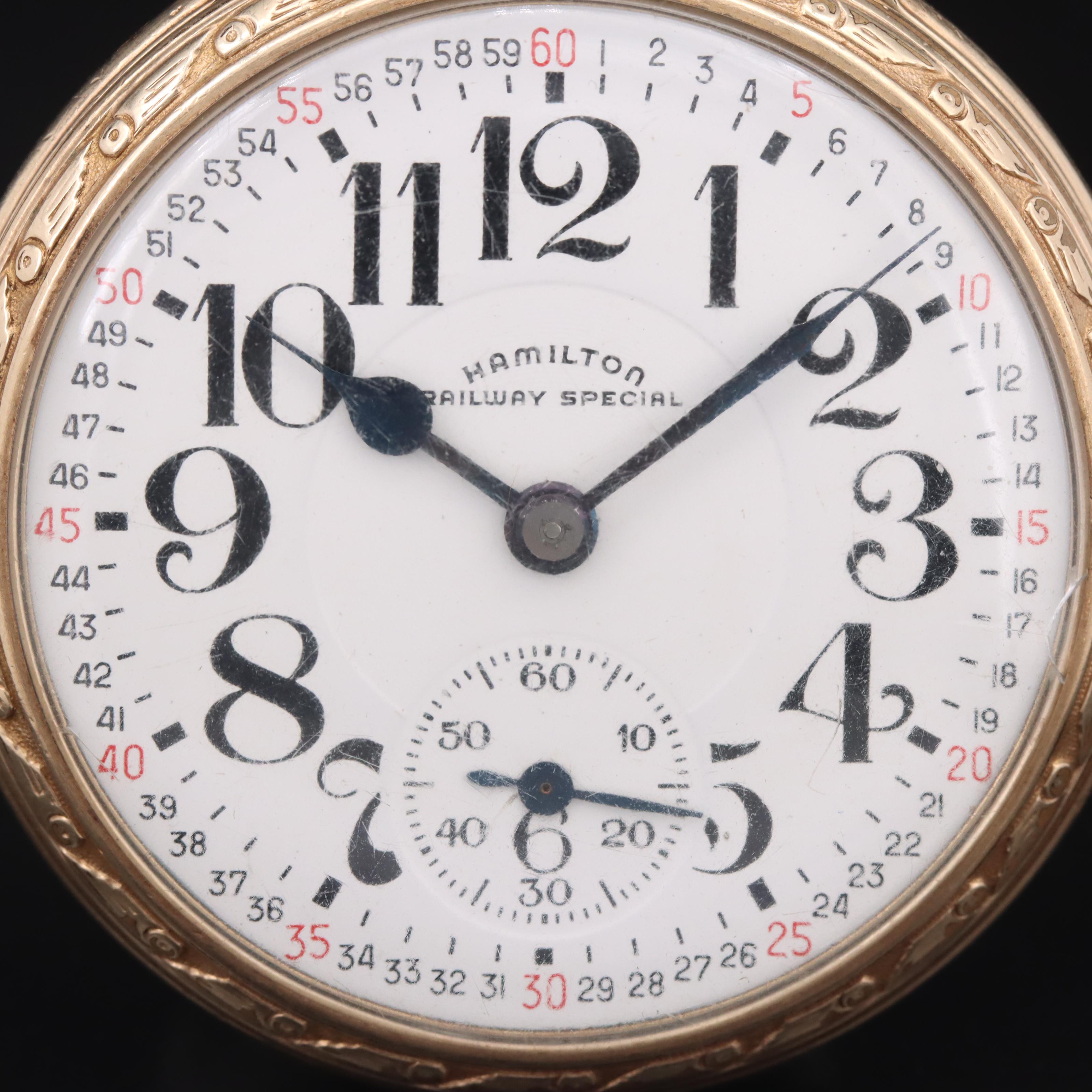 1948 Hamilton Railway Special Pocket Watch