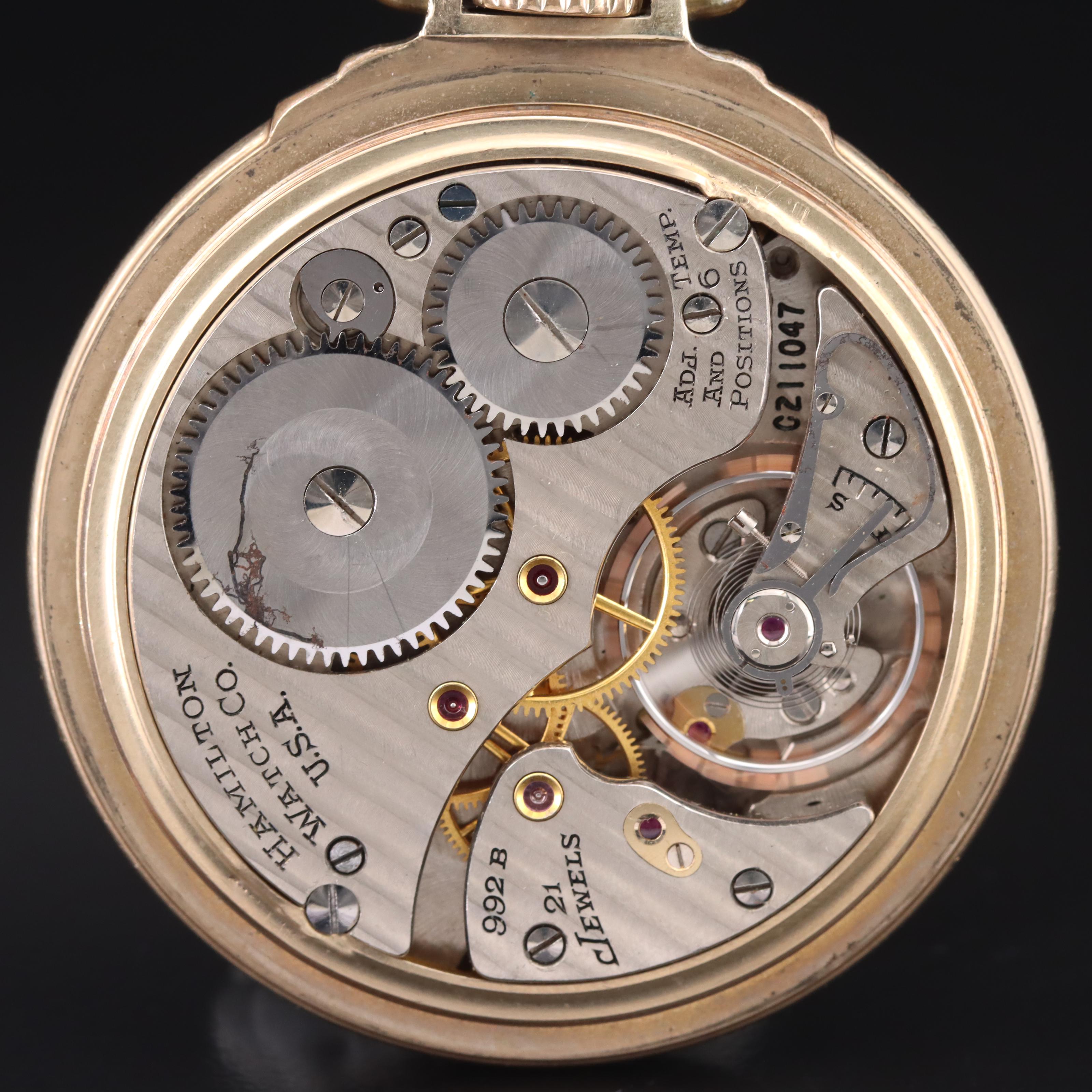 1948 Hamilton Railway Special Pocket Watch
