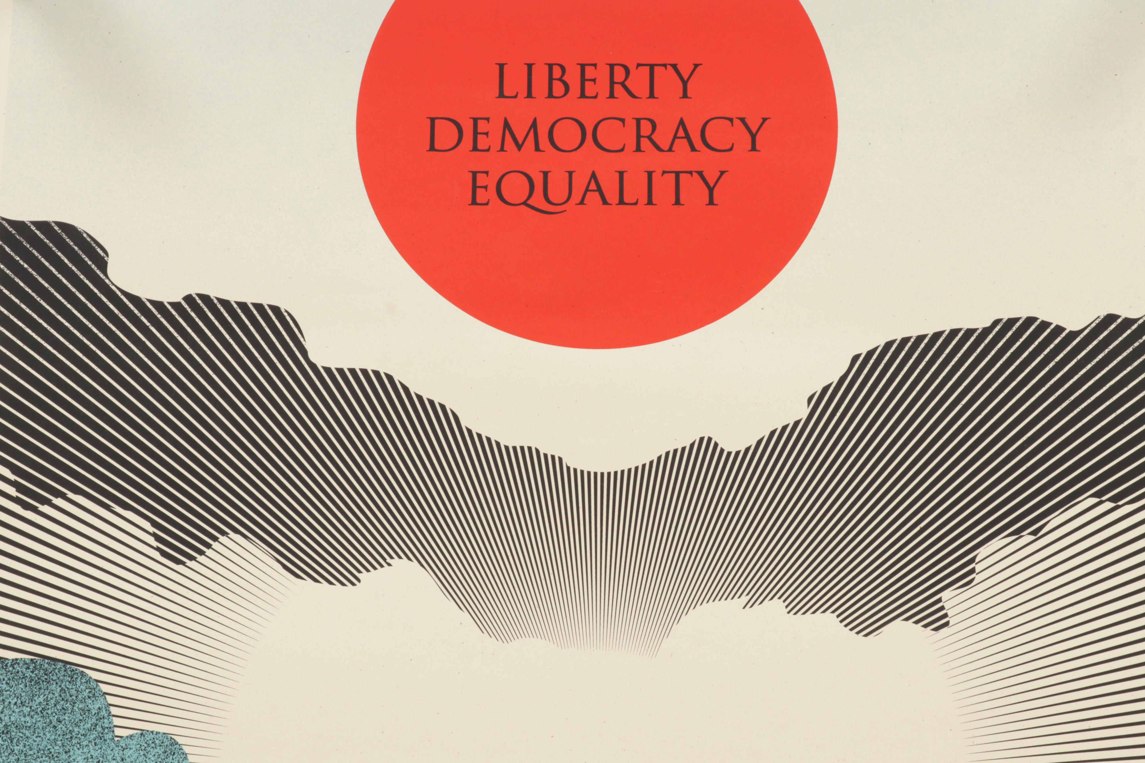 Shepard Fairey Serigraph "Icarus Pride," 2022