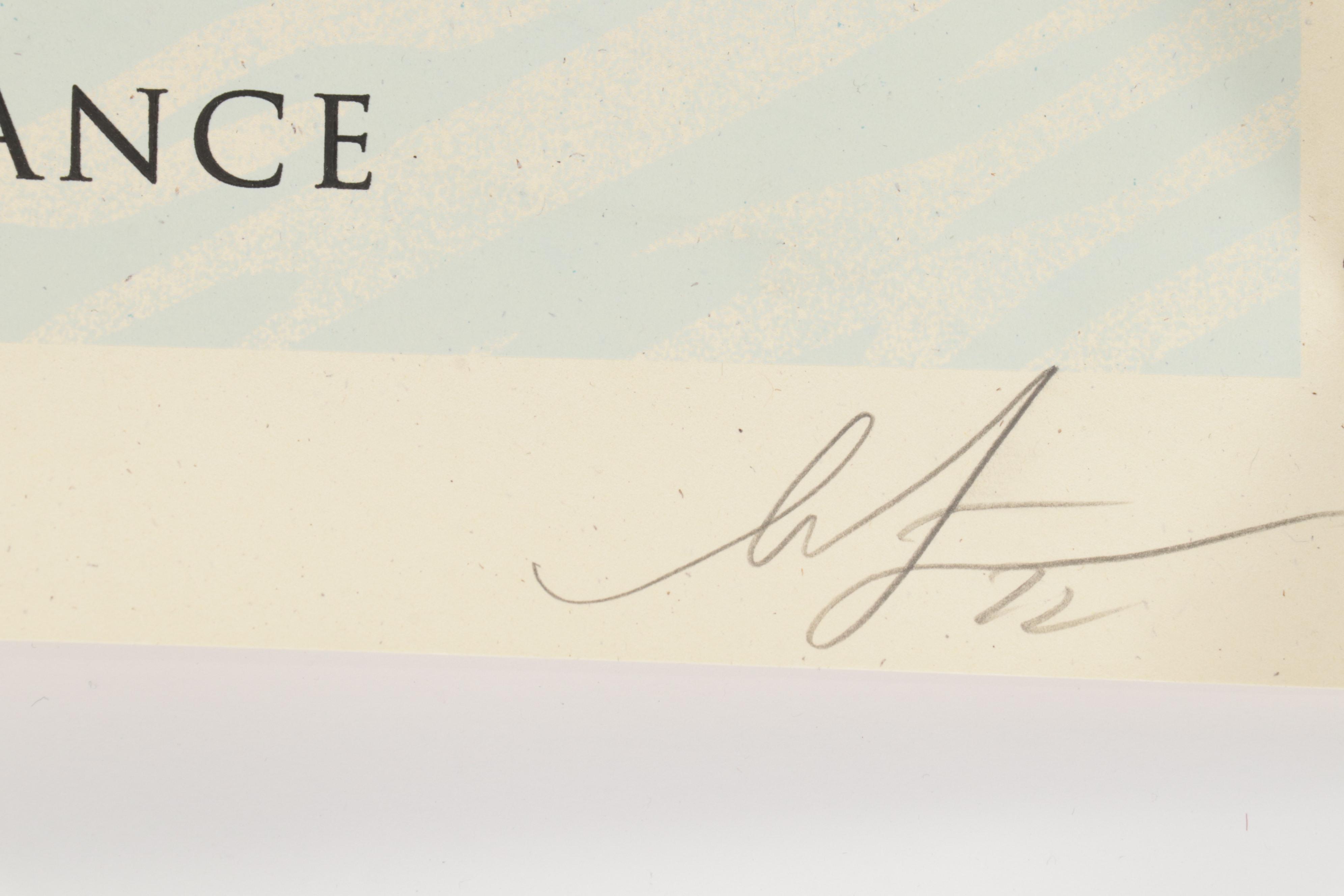 Shepard Fairey Serigraph "Icarus Pride," 2022