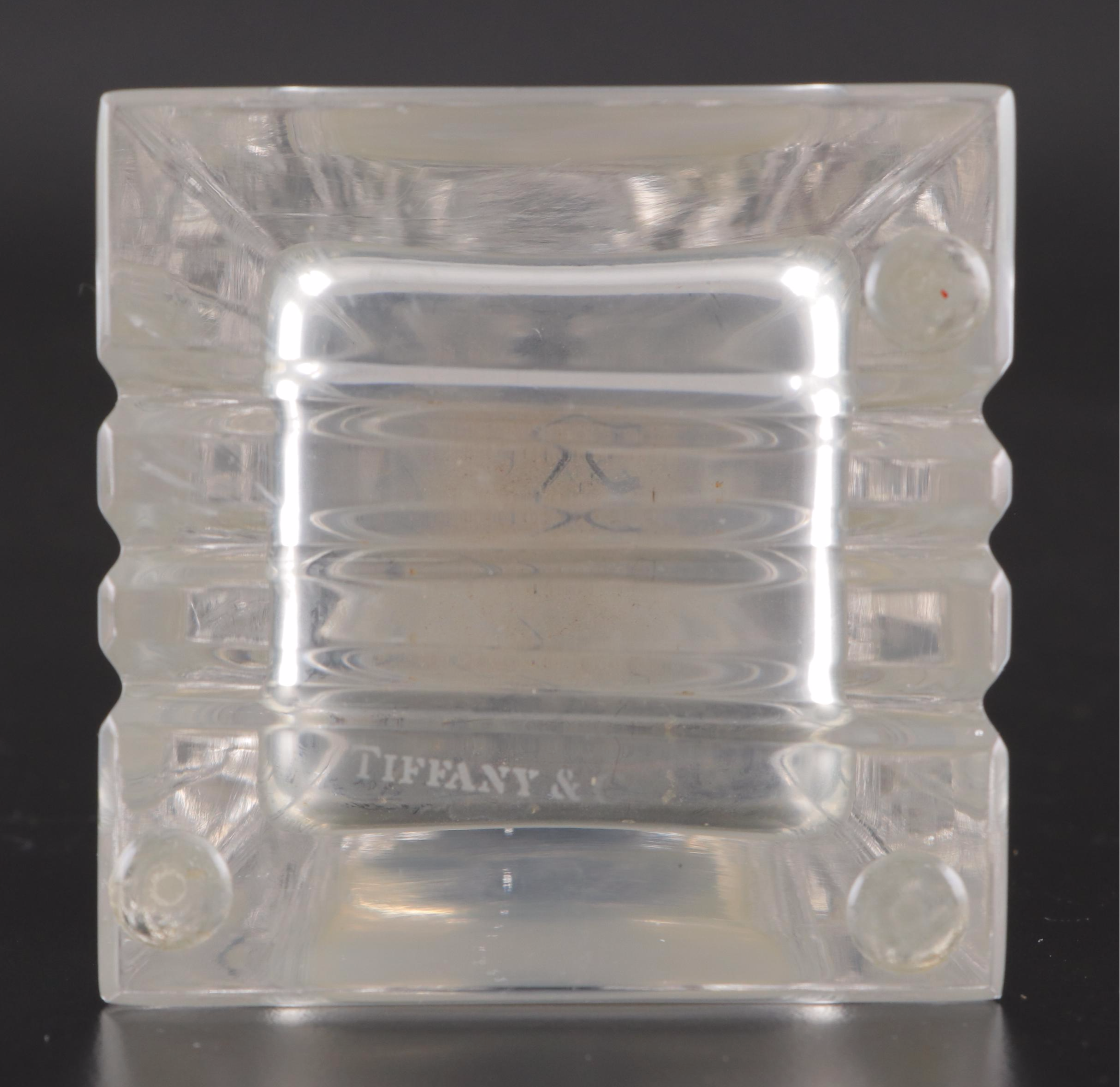 Tiffany & Co. "Metropolis" Crystal Bud Vase, 1999