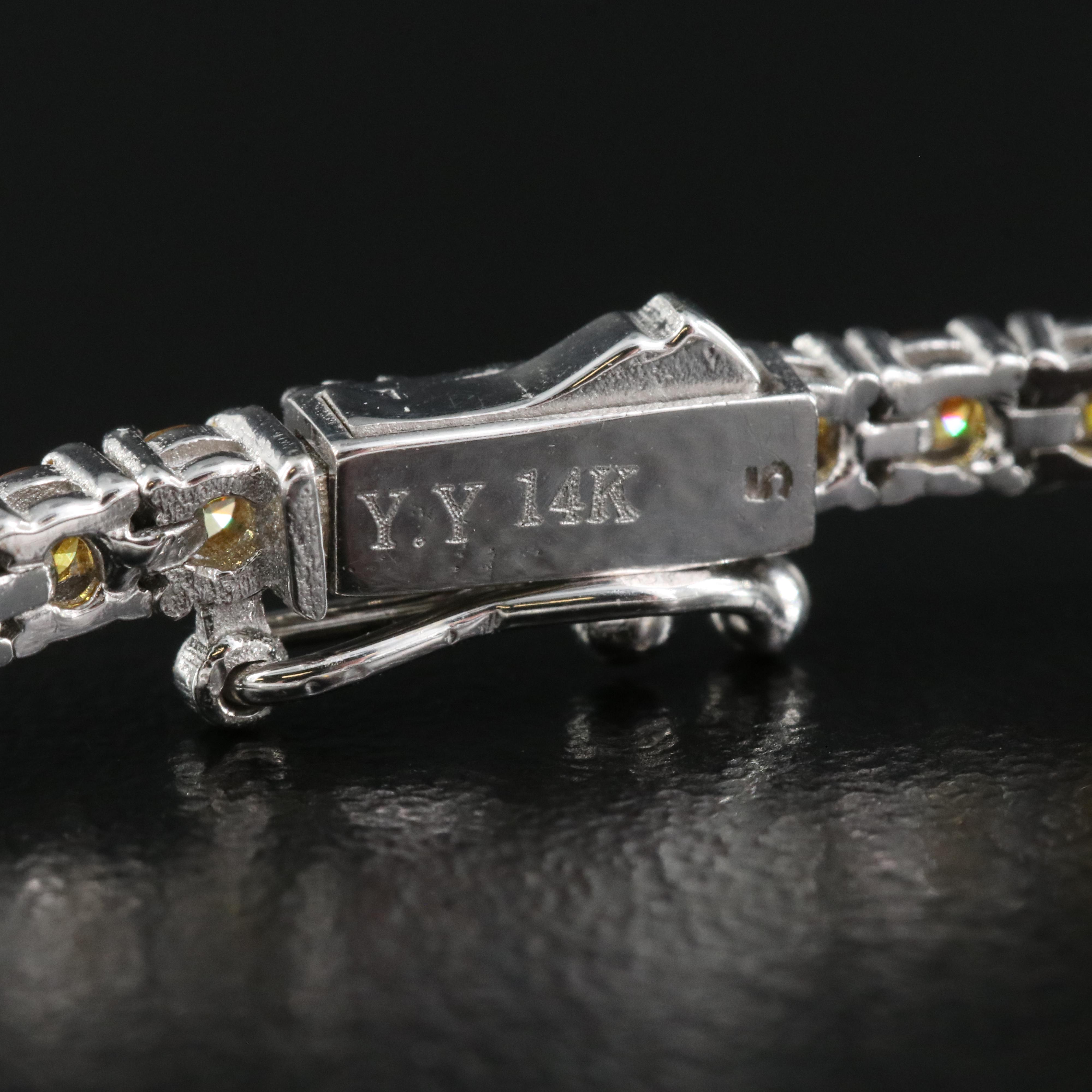 14K 3.03 CTW Diamond Line Bracelet