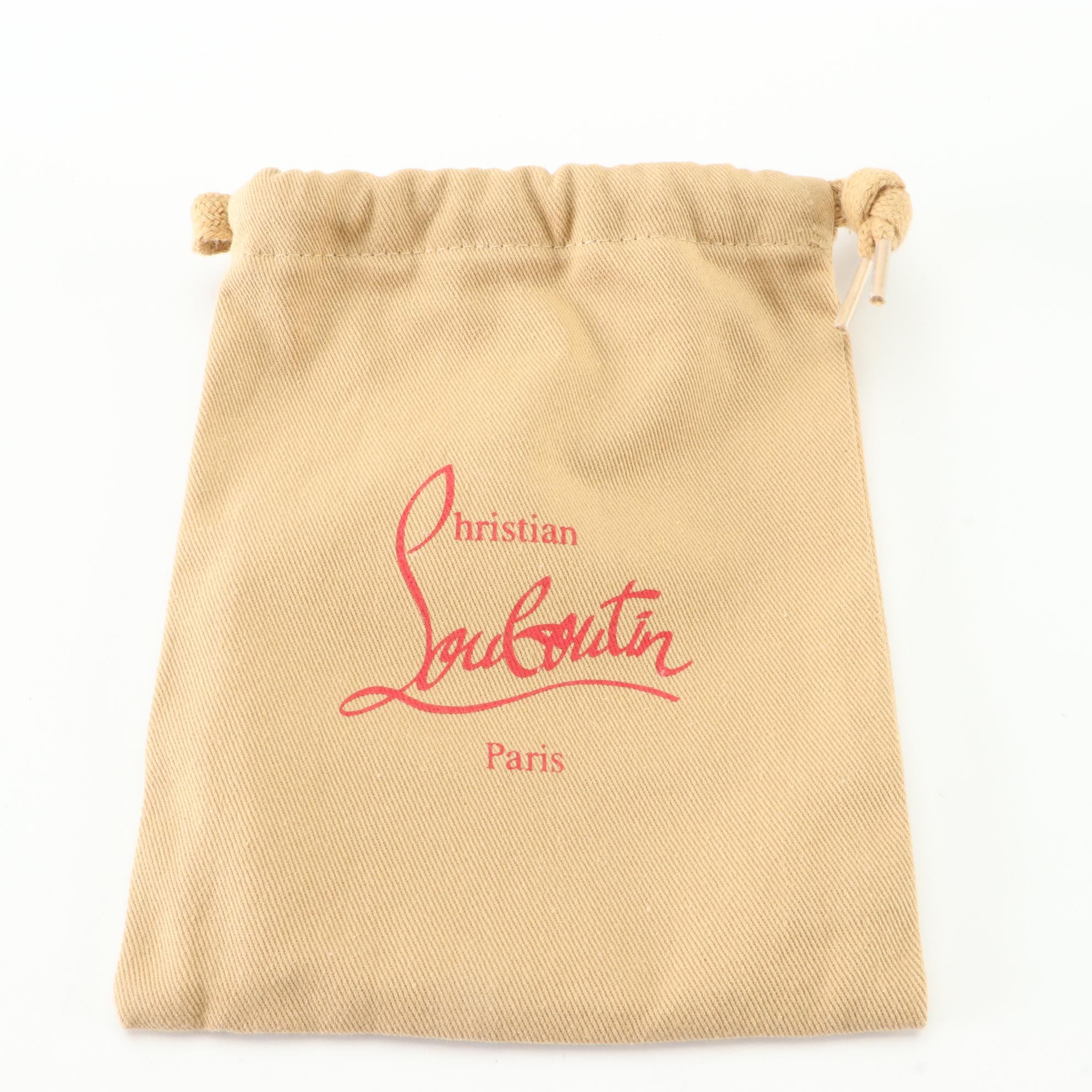 Christian Louboutin Studded Leather Bifold Wallet