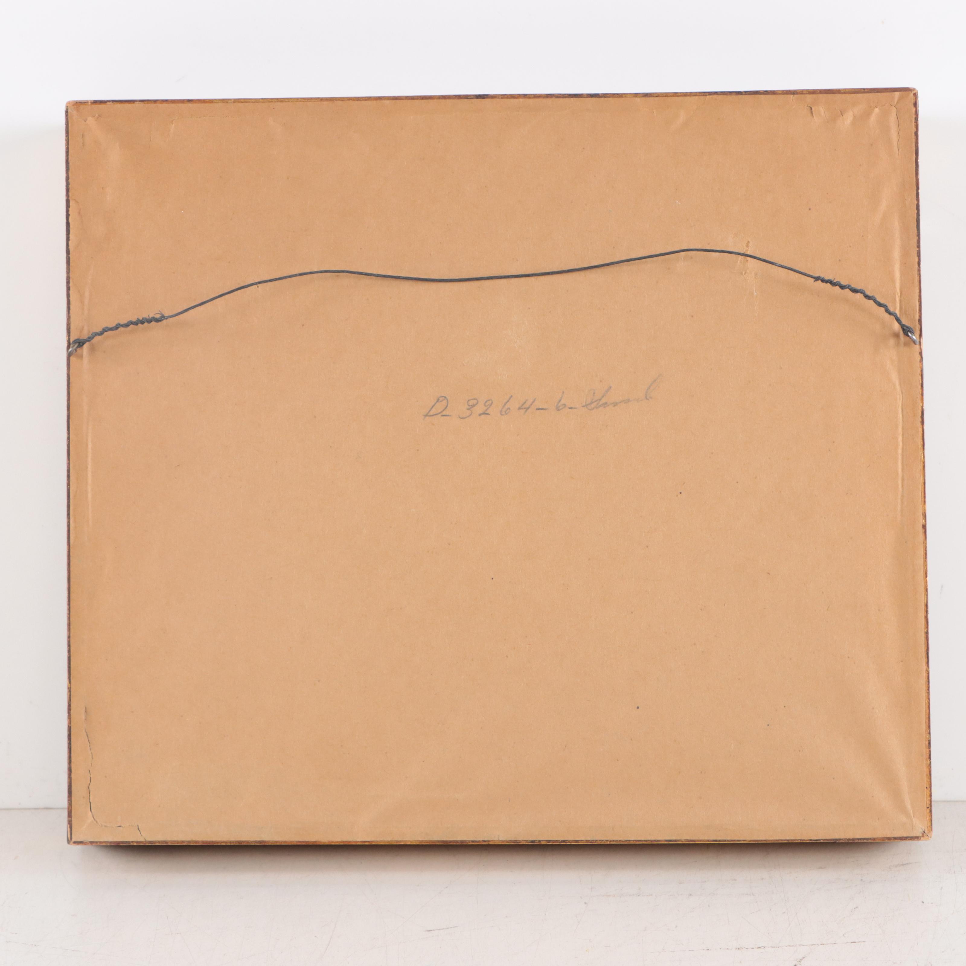 Robert Bonfils Etching With Drypoint of a Promenade, Early 20th Century