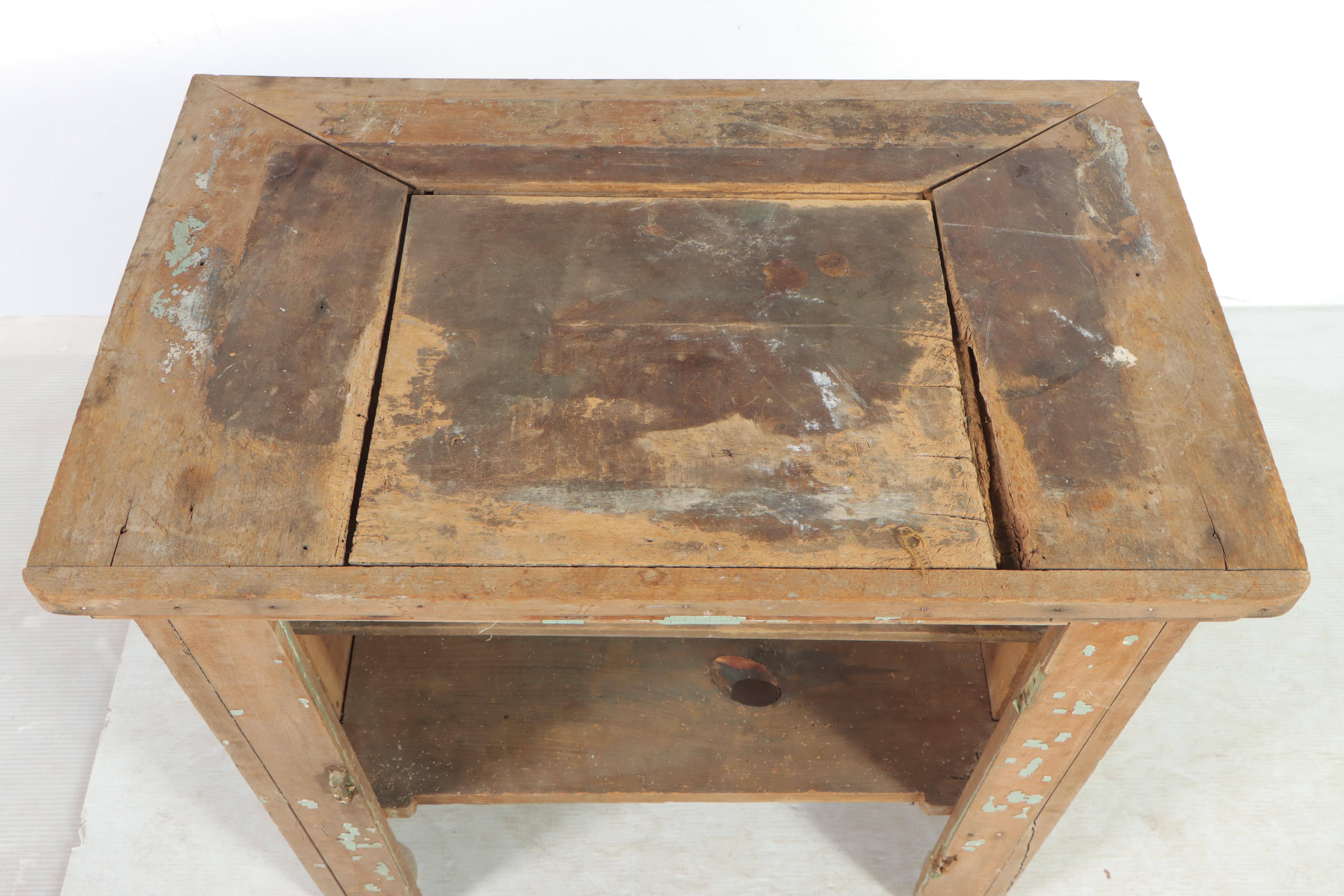 Gothic Revival Pine Tabernacle Cabinet, 19th Century