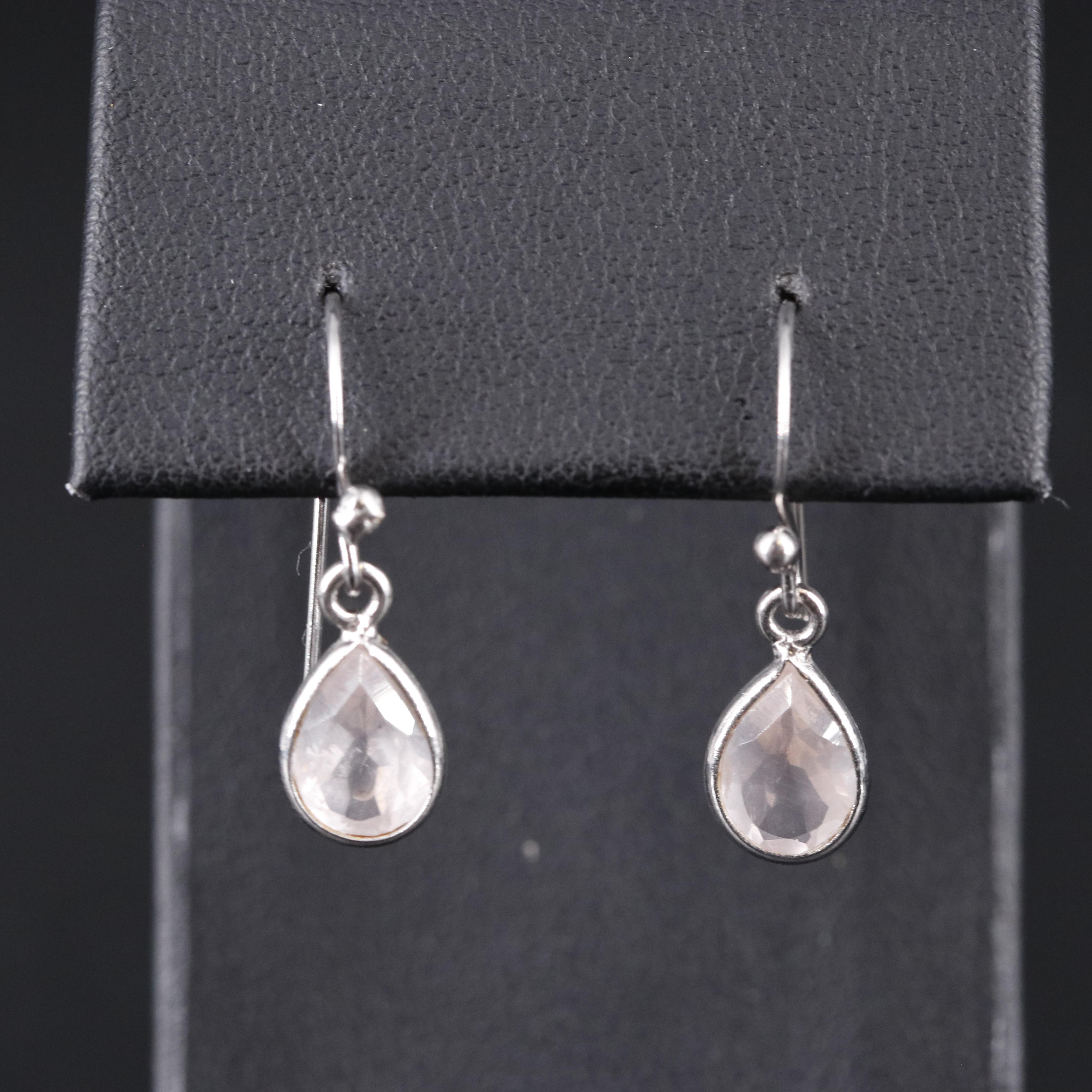 Sterling Silver Gemstone Earrings