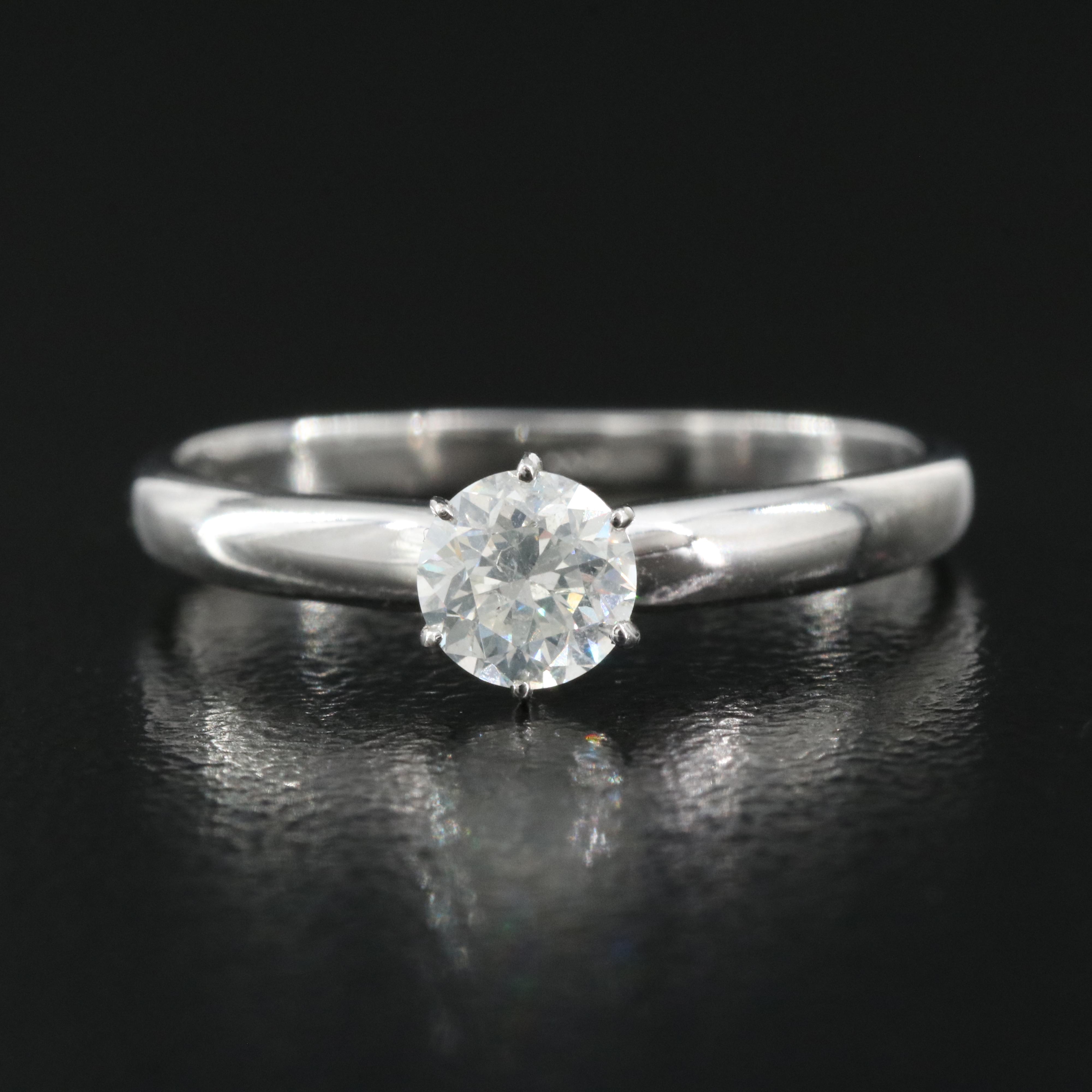 14K 0.40 CT Diamond Solitaire Ring