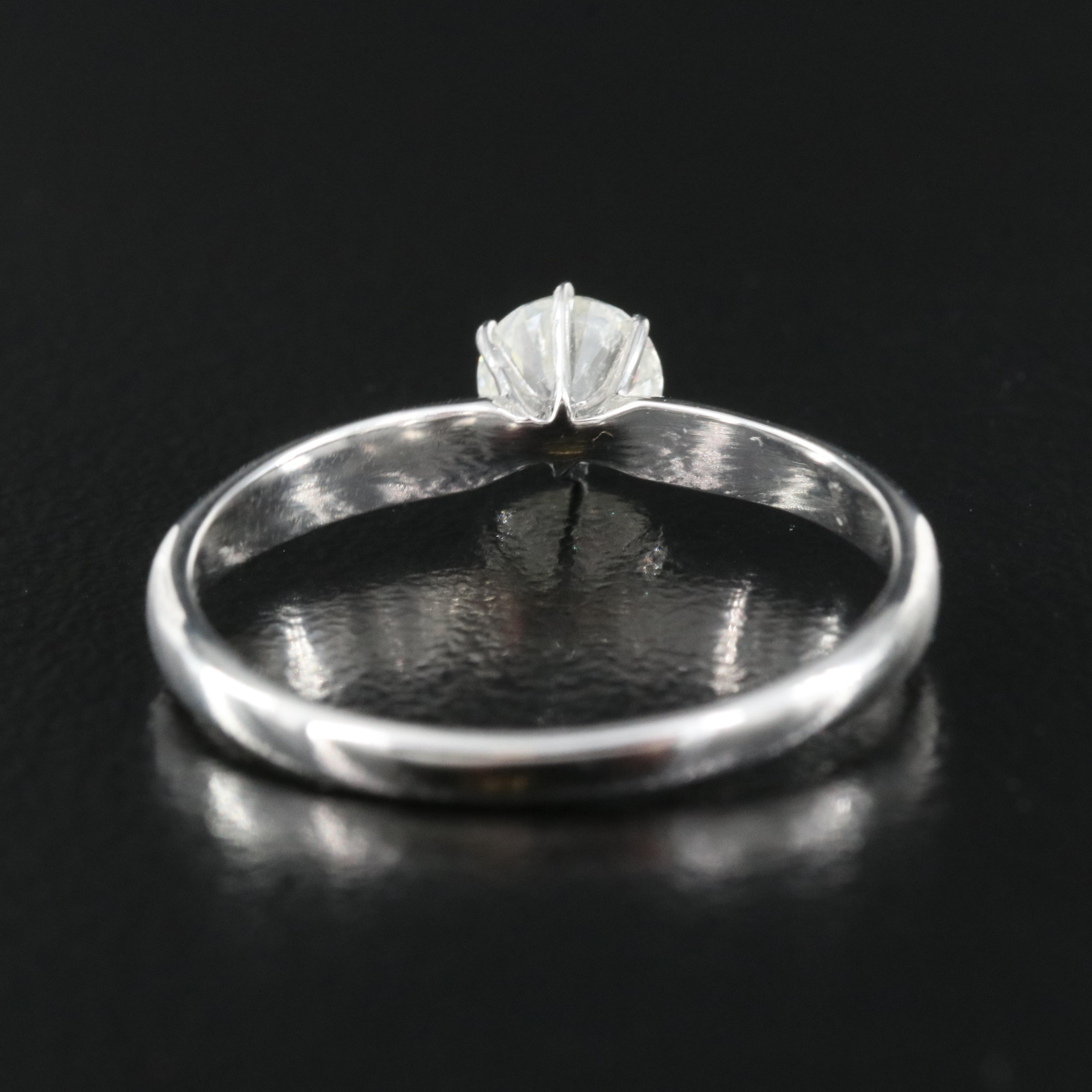 14K 0.40 CT Diamond Solitaire Ring