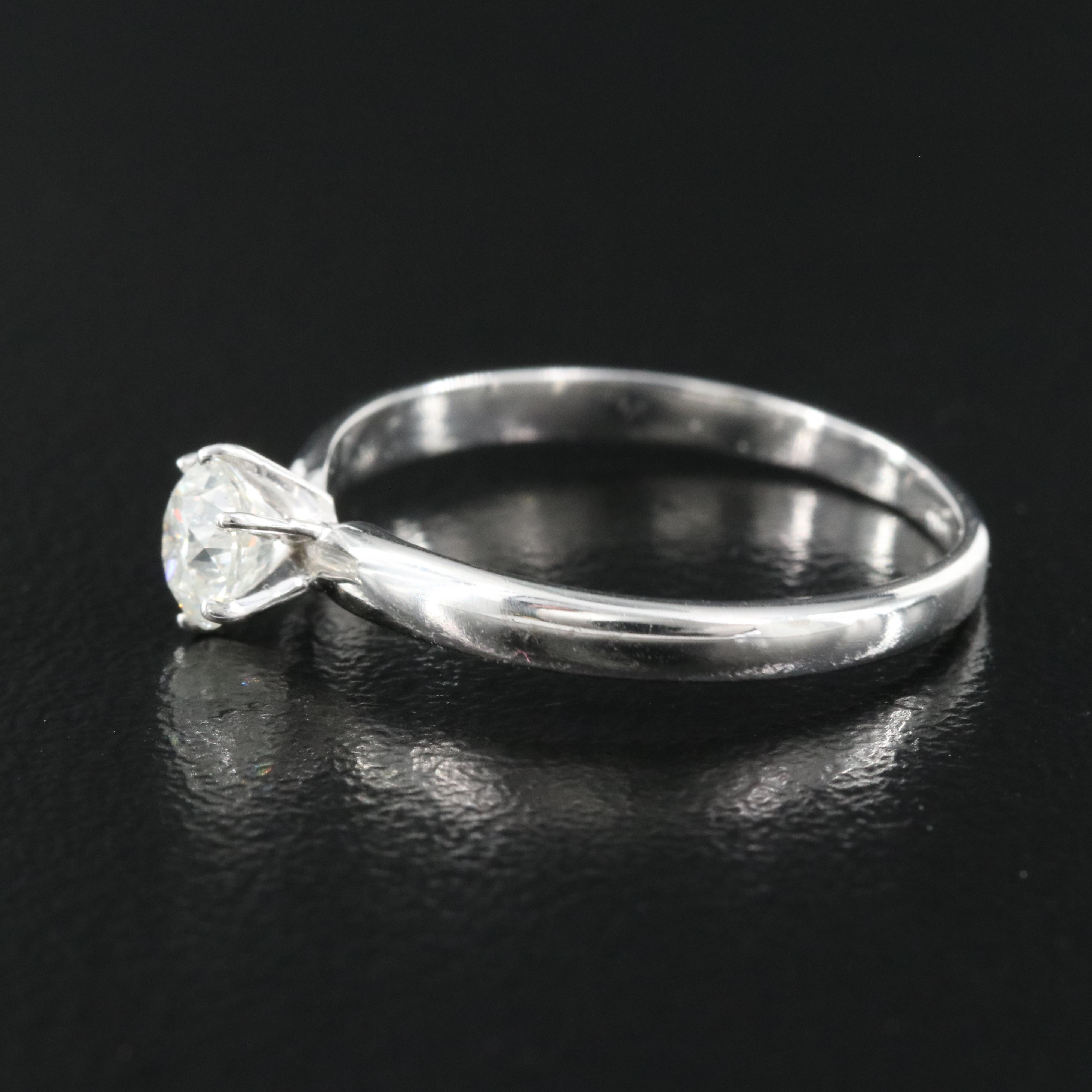 14K 0.40 CT Diamond Solitaire Ring