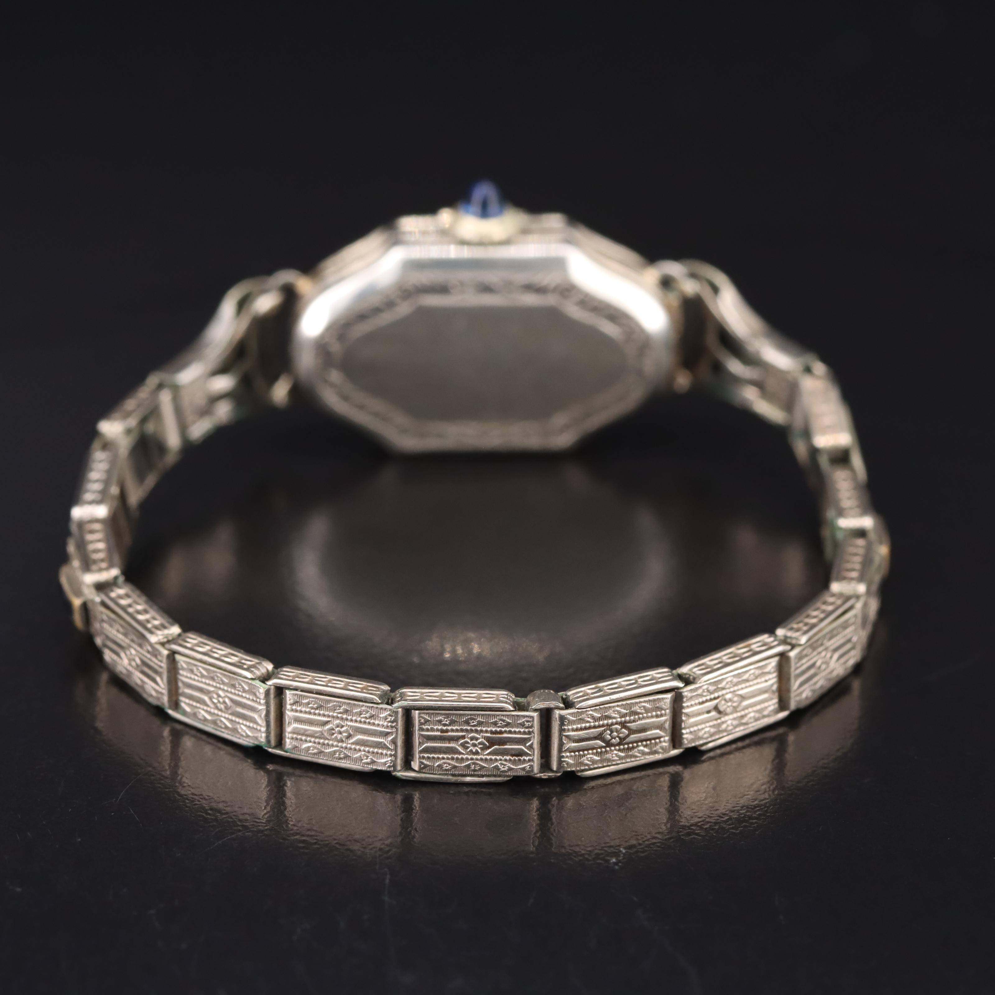 18K Helbros Vintage Hand Wind Watch