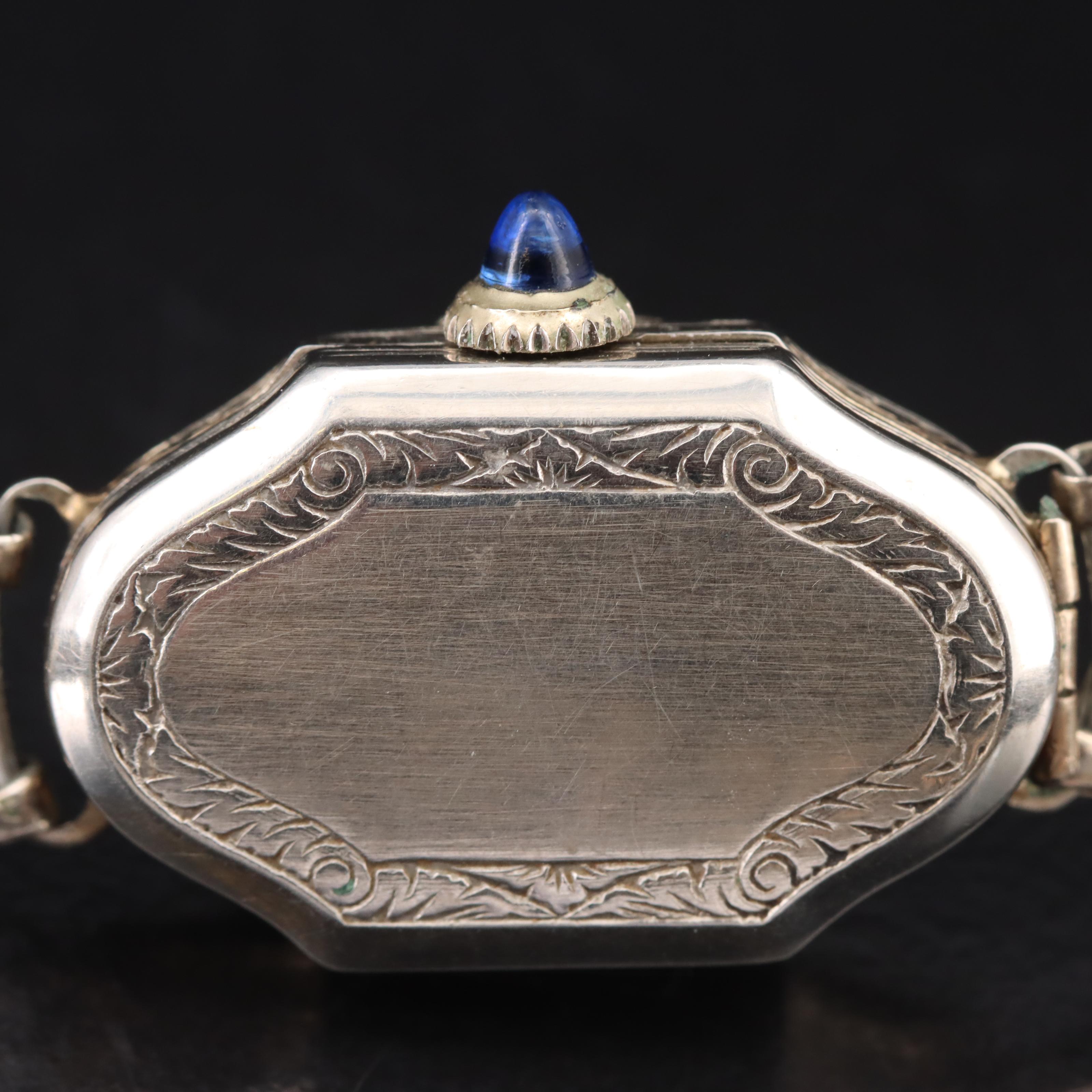 18K Helbros Vintage Hand Wind Watch