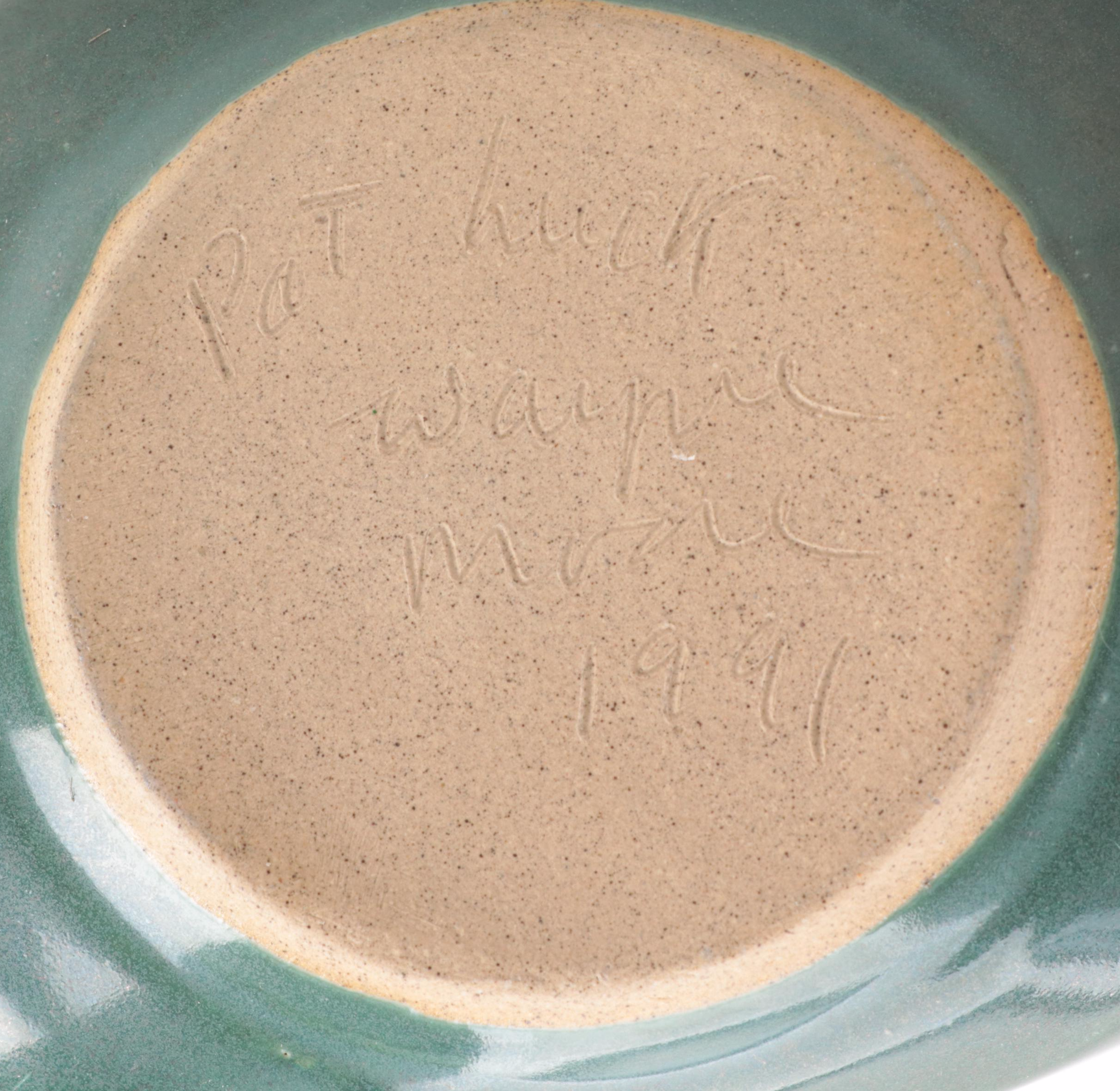 Bybee, Pat Huck and Other Pottery Vases, Pitcher, Mug and Bowl