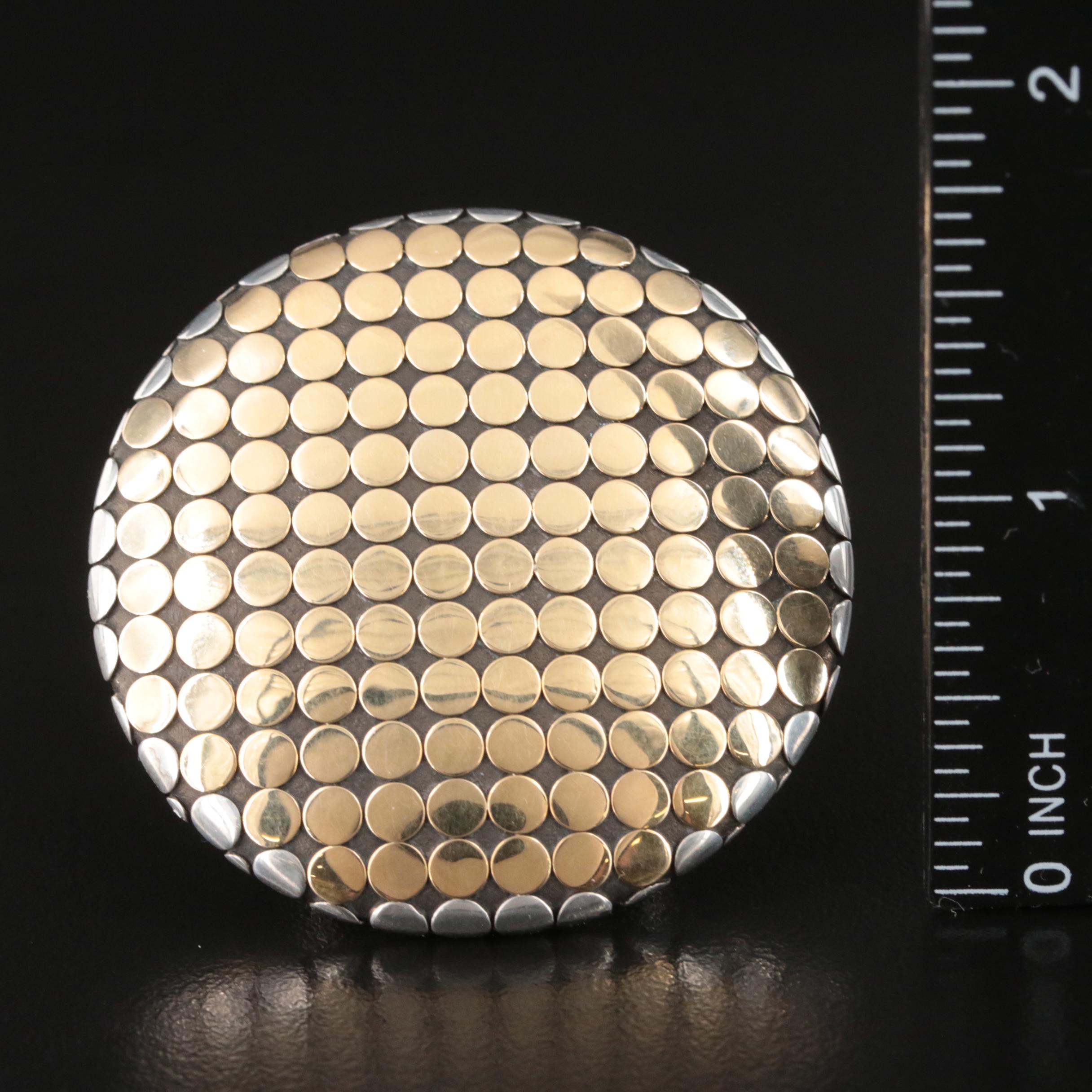 John Hardy Sterling Dot Statement Ring