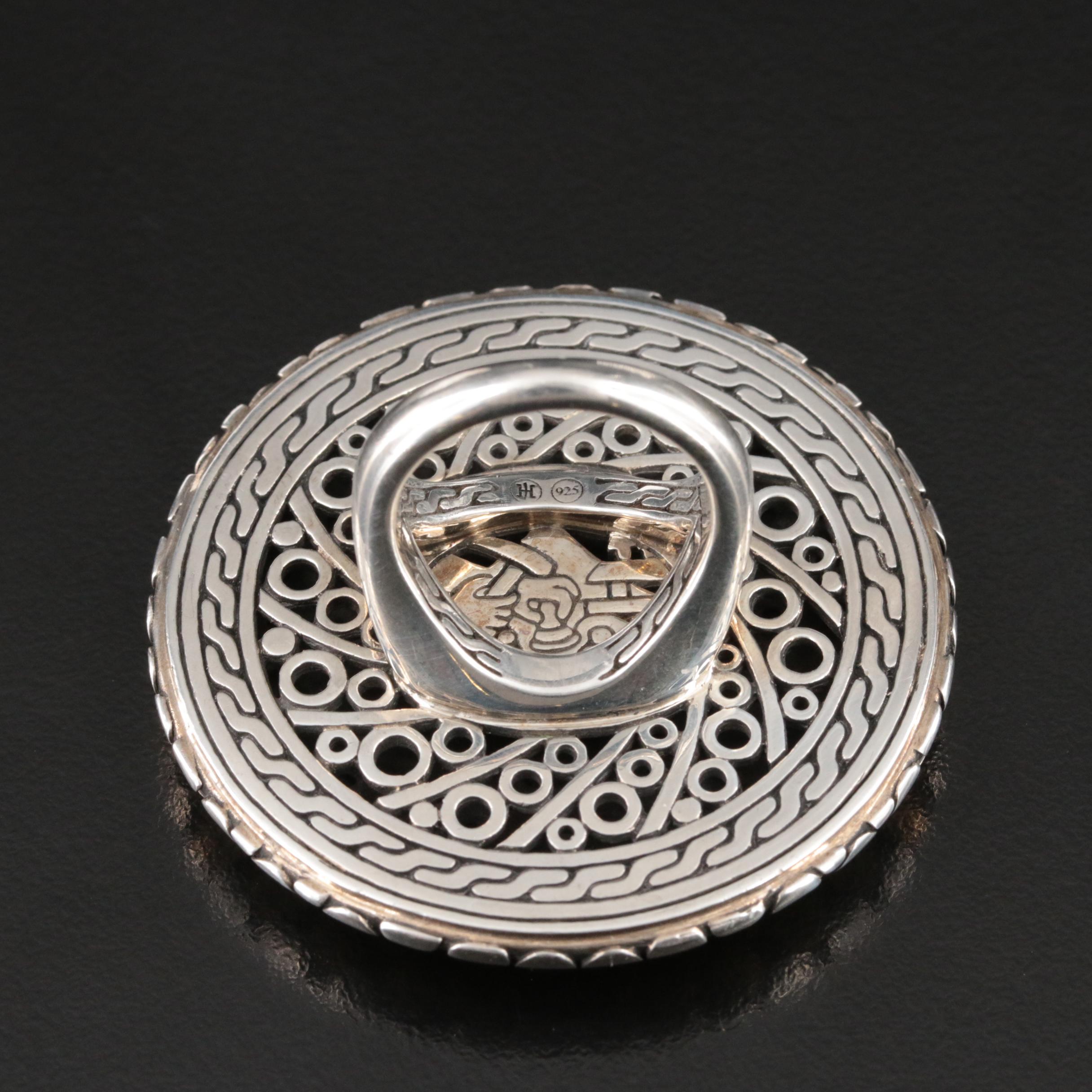 John Hardy Sterling Dot Statement Ring