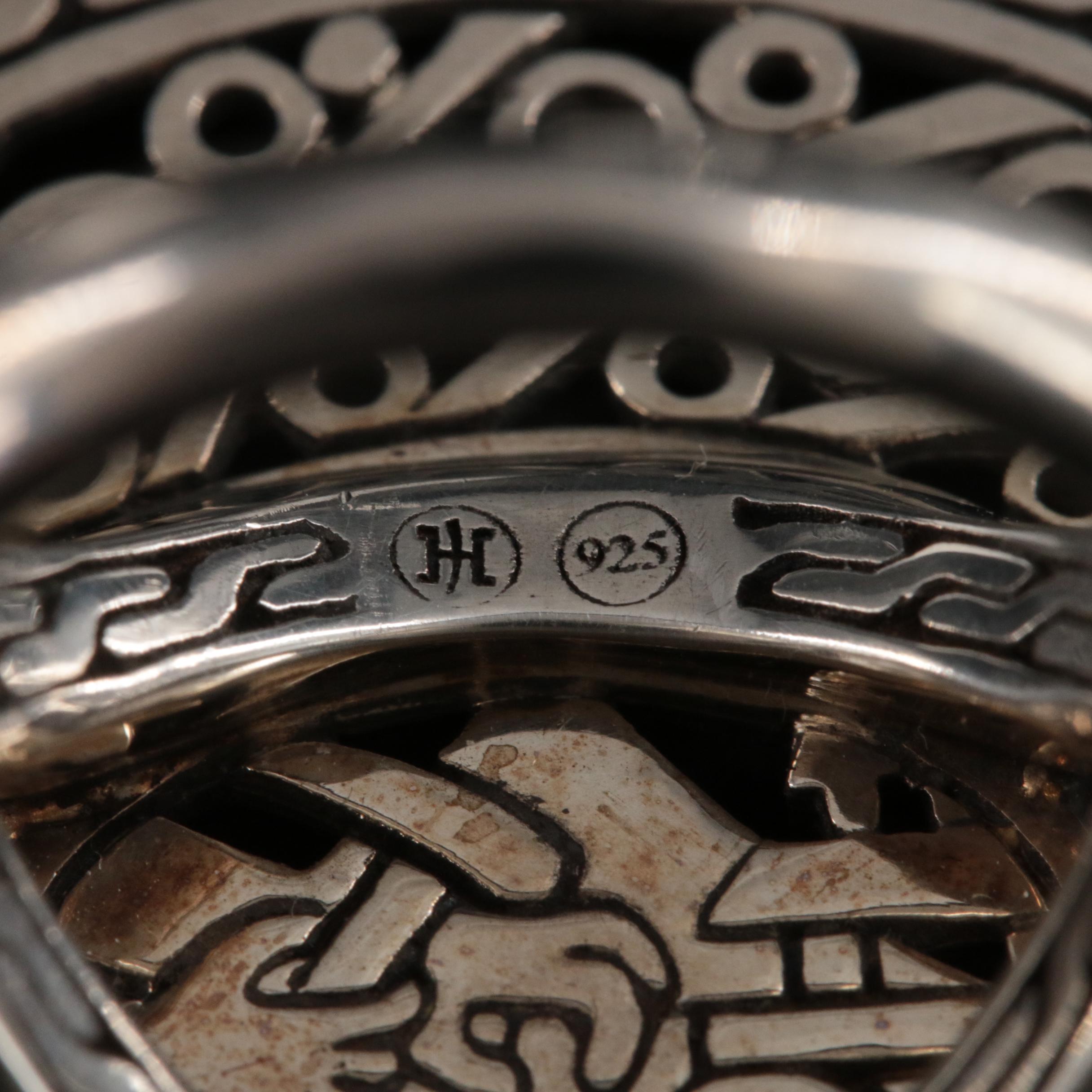 John Hardy Sterling Dot Statement Ring