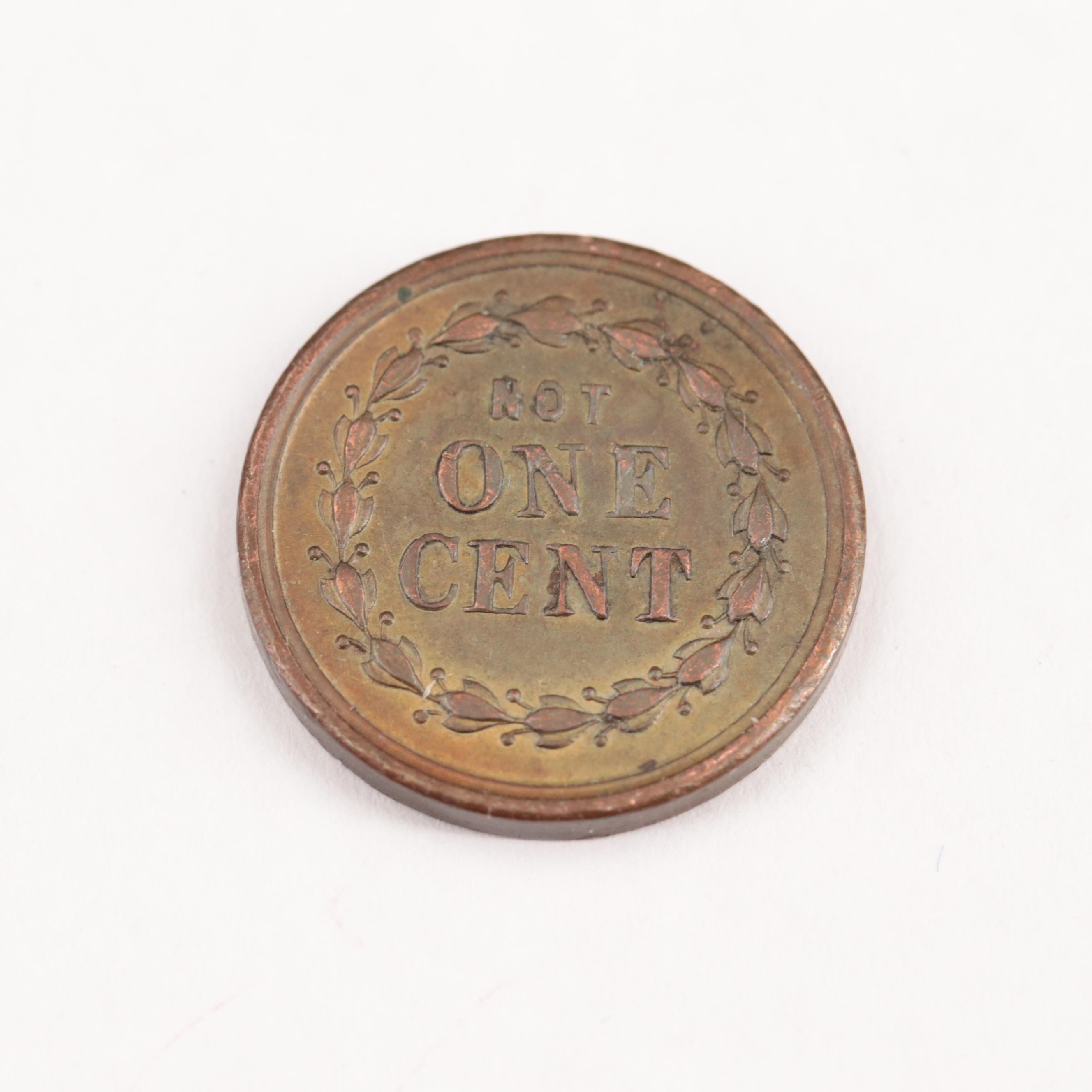 1863 Civil War Token