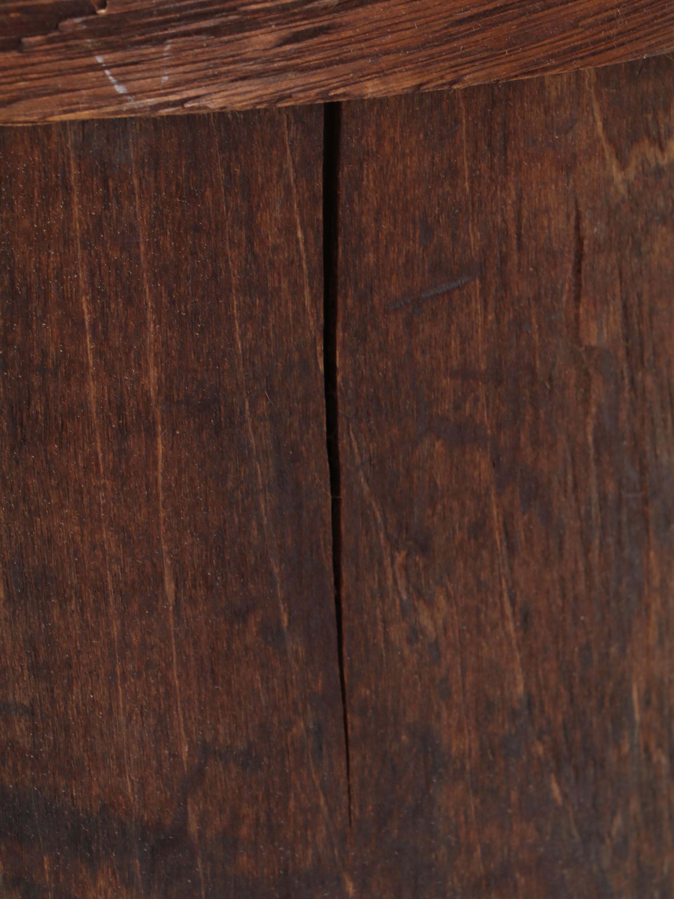 Metal Oil Can With Wooden Crate, Early 20th Century