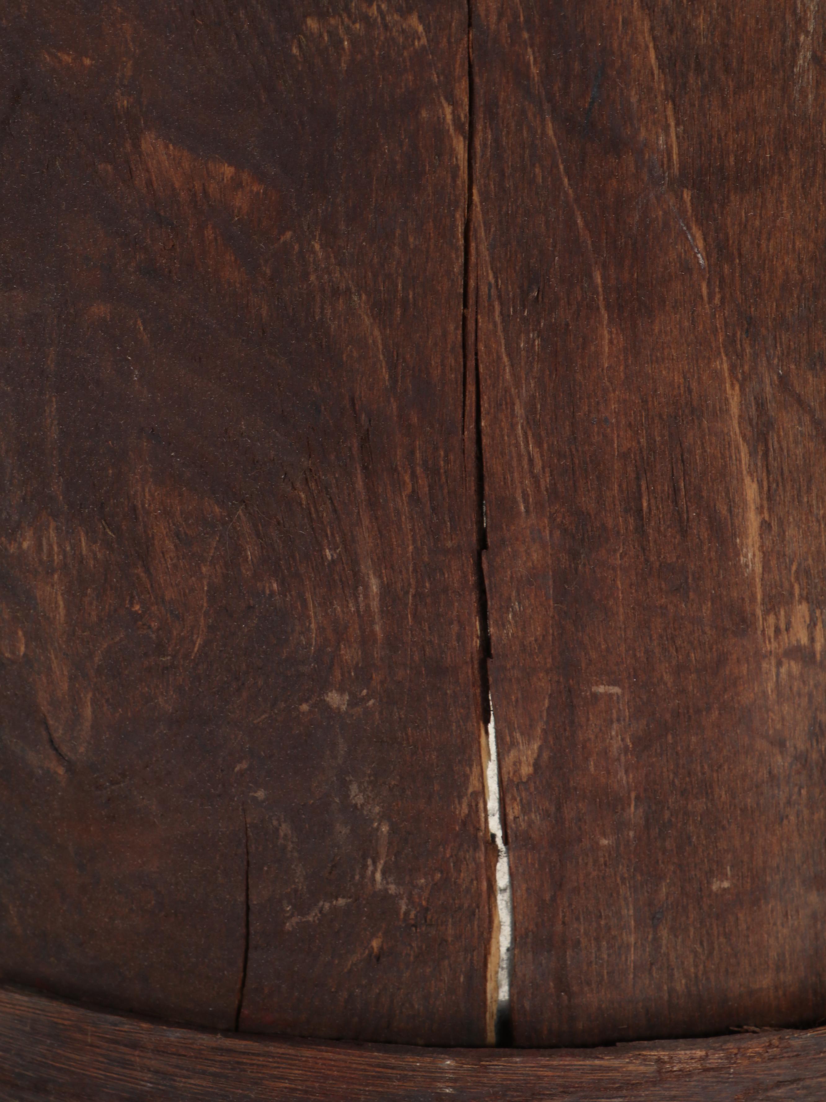 Metal Oil Can With Wooden Crate, Early 20th Century