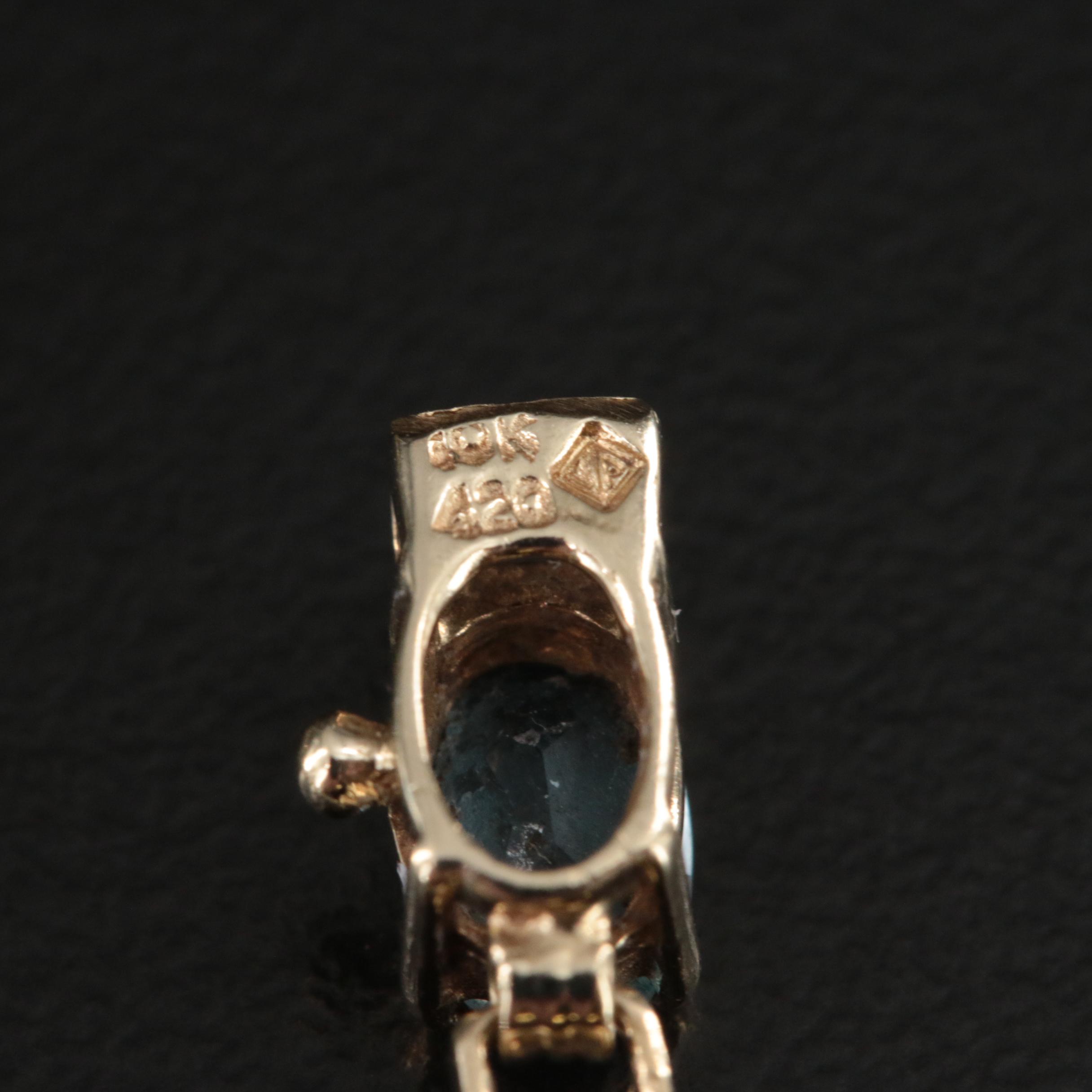 10K Topaz Bracelet