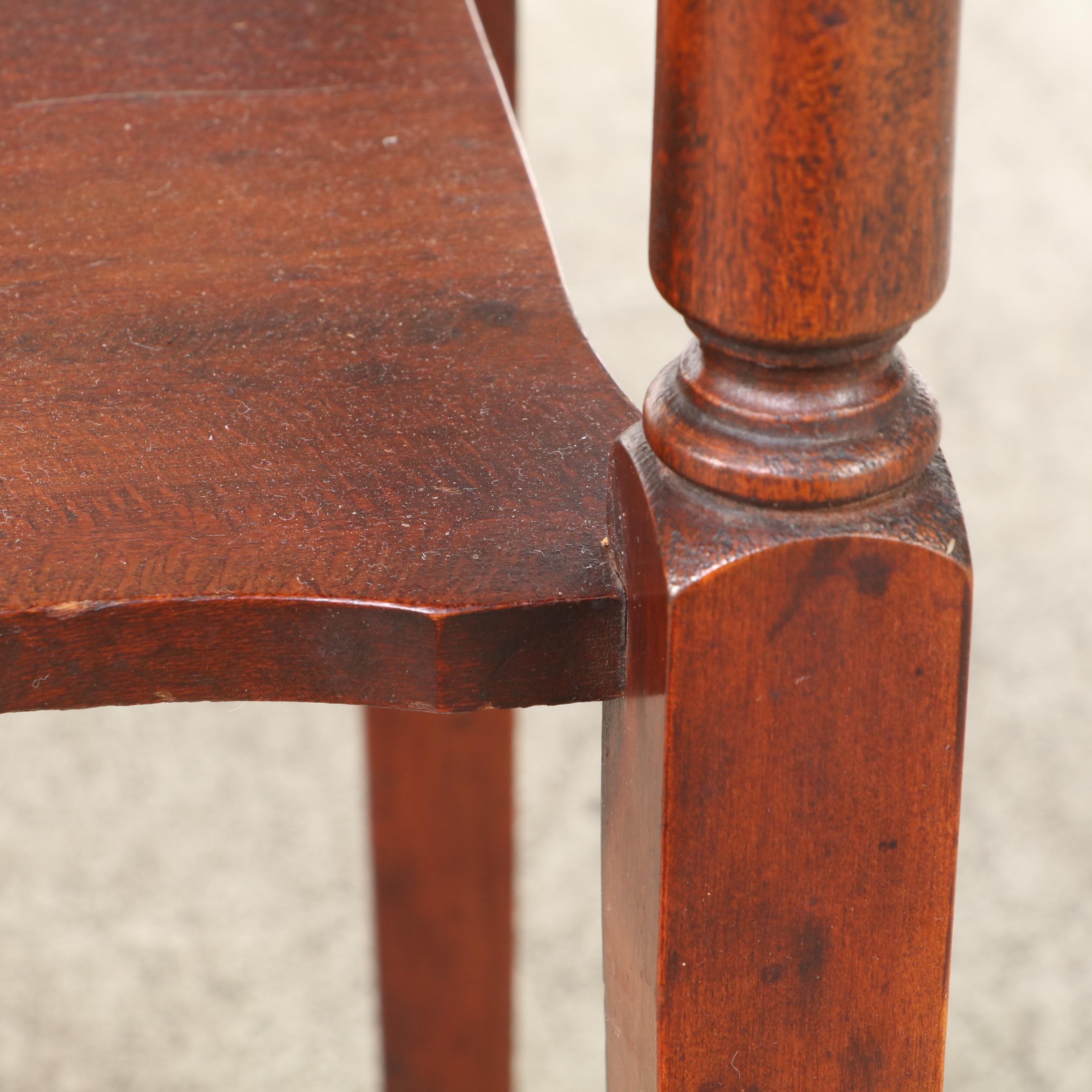 Mahogany Tiered Side Table, Mid-20th Century
