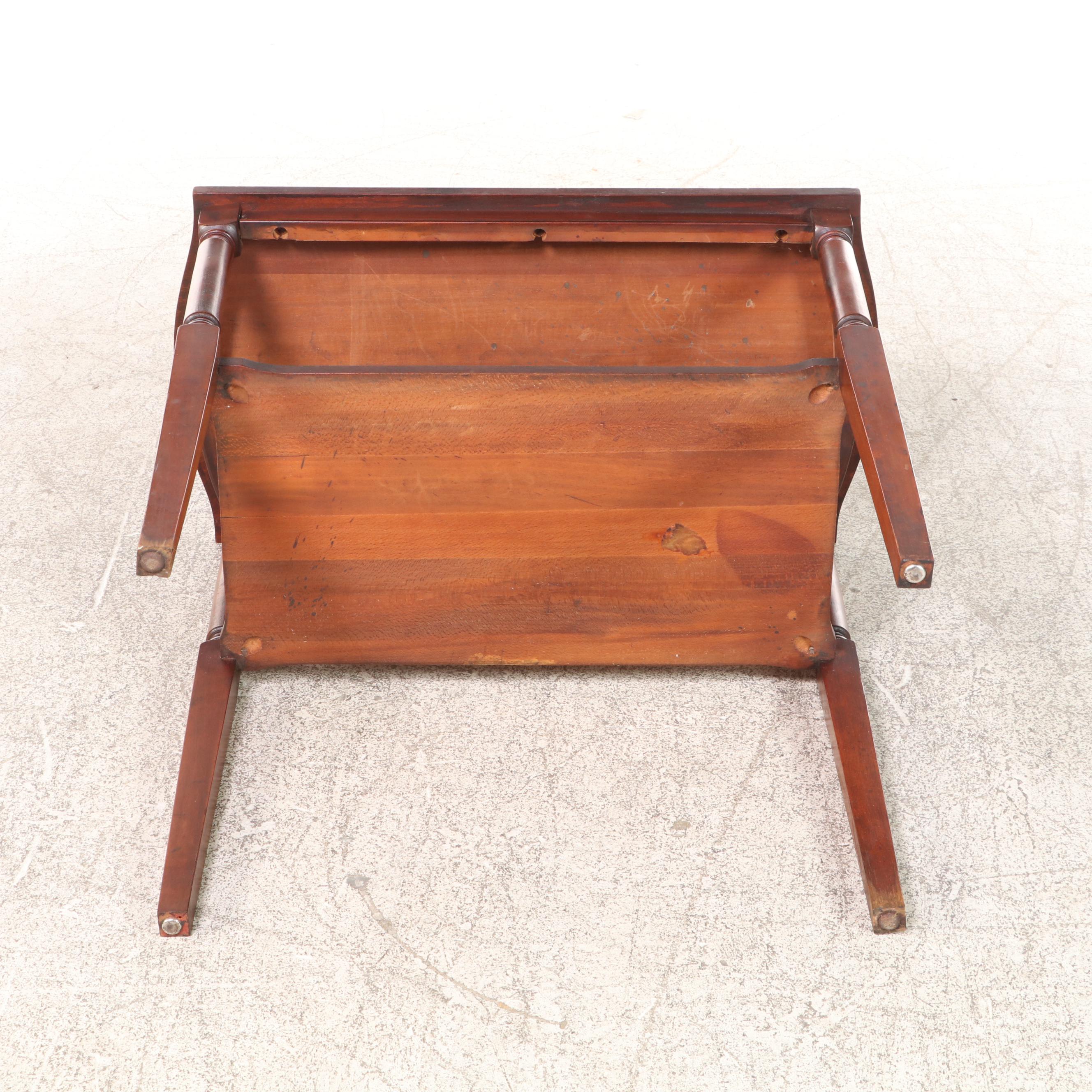 Mahogany Tiered Side Table, Mid-20th Century