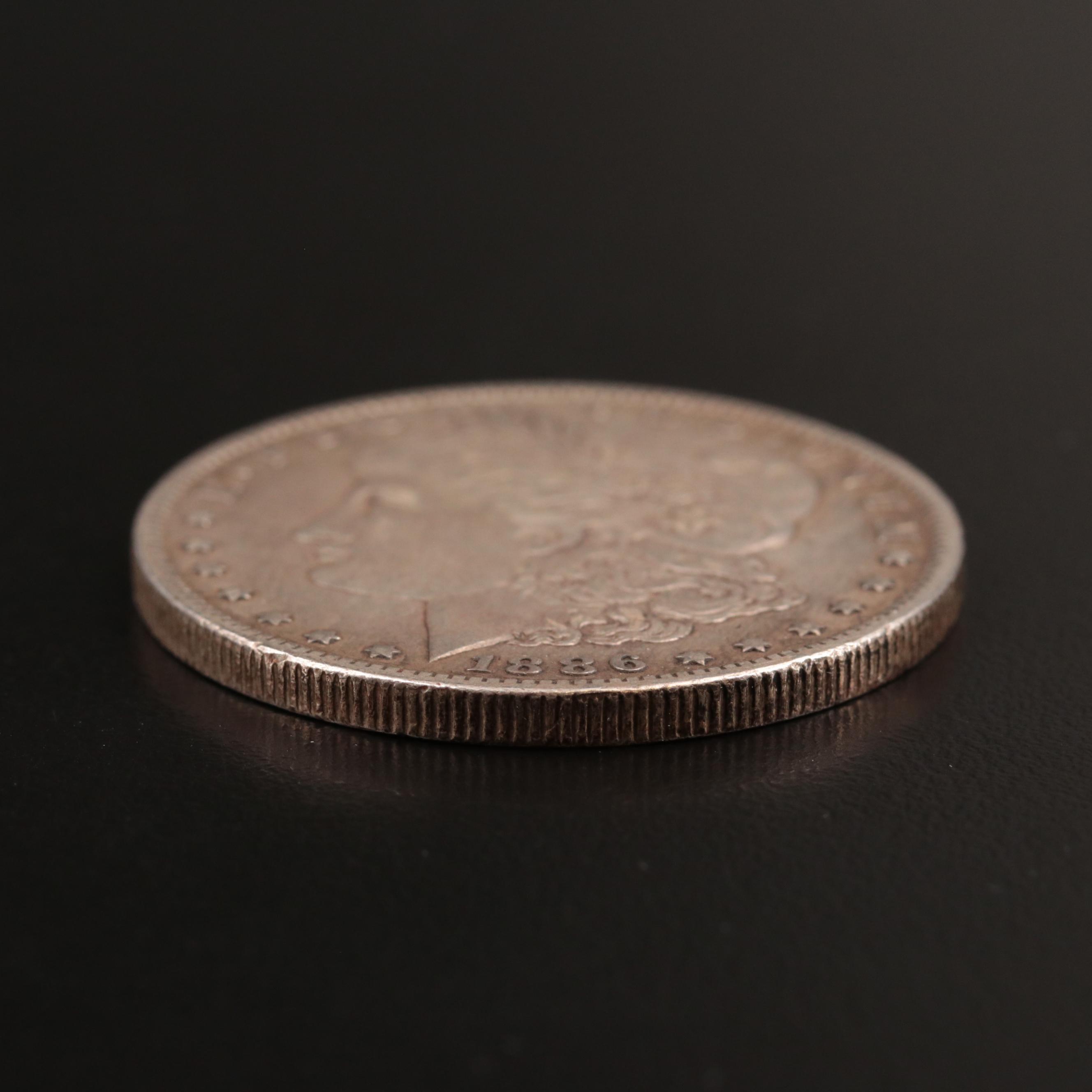 1886-O Morgan Silver Dollar
