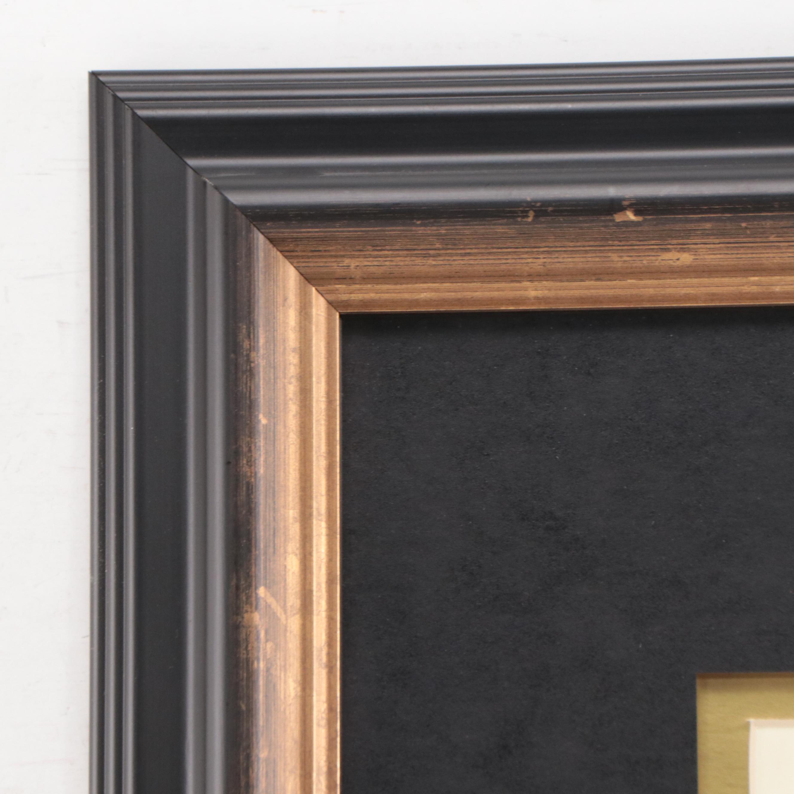 Offset Lithograph of the Queen of Spades "Let's Play Cards"