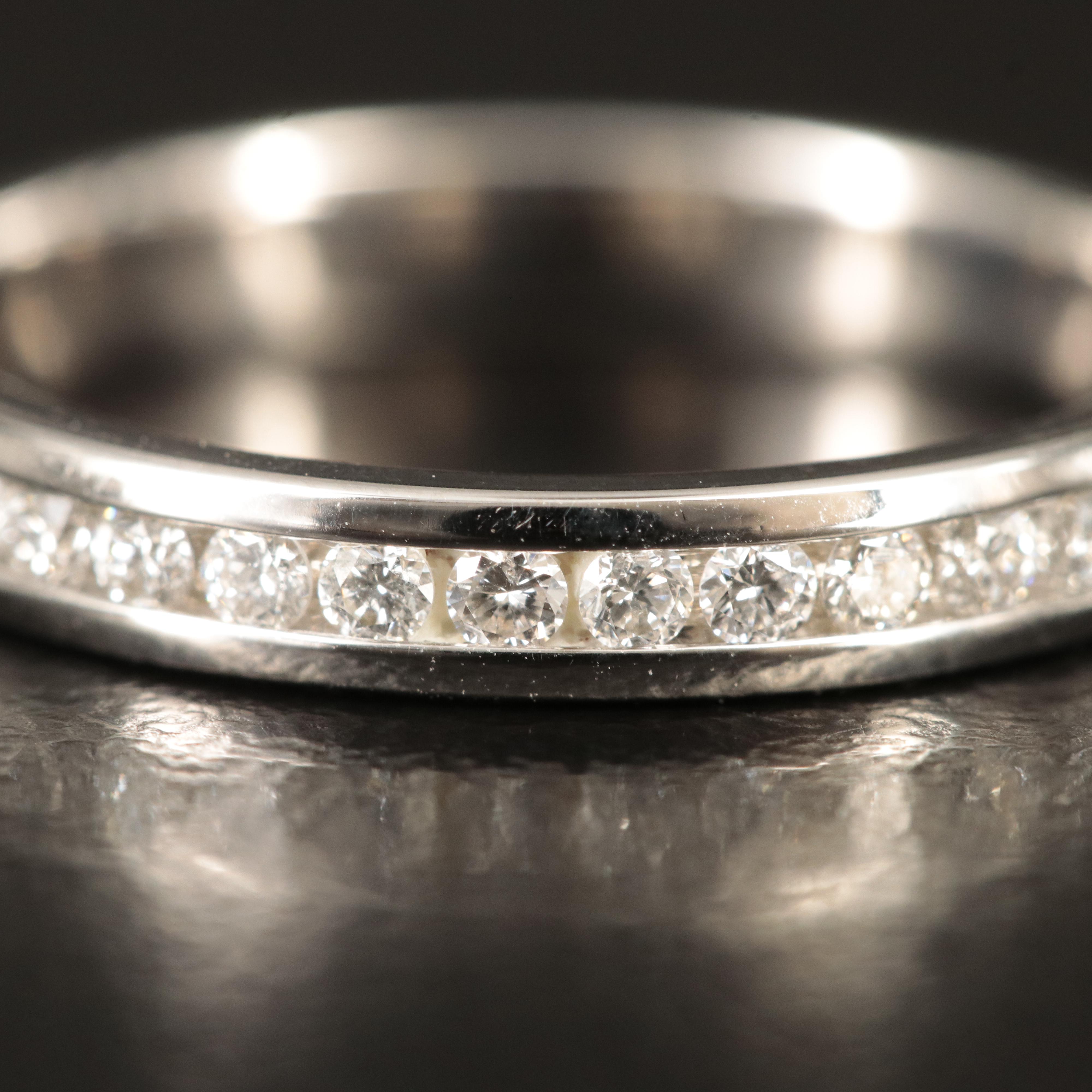 Ben Bridge 14K 0.20 CTW Diamond Channel Band